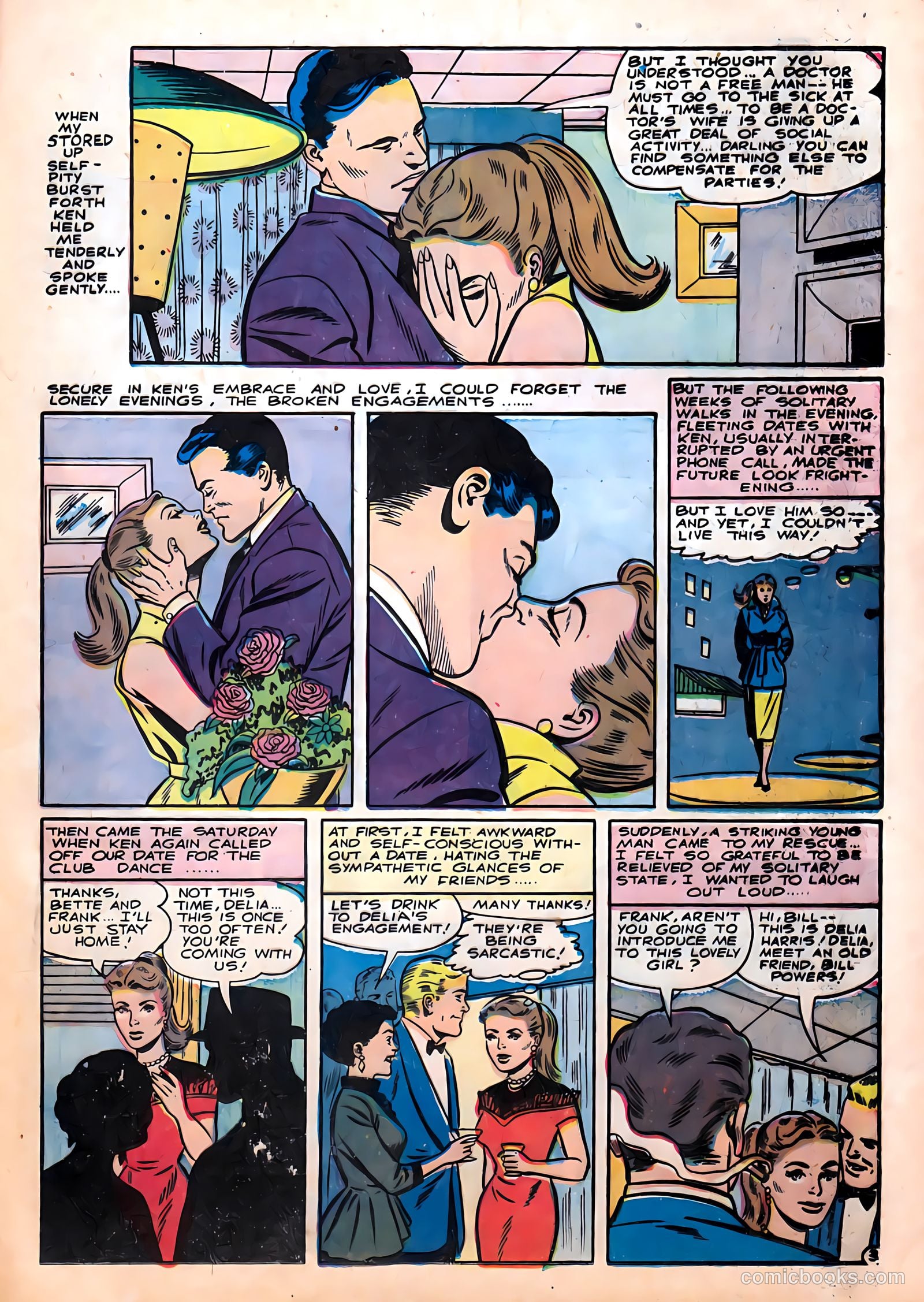 True Love Confessions #11 (1956) — page 21 of 36