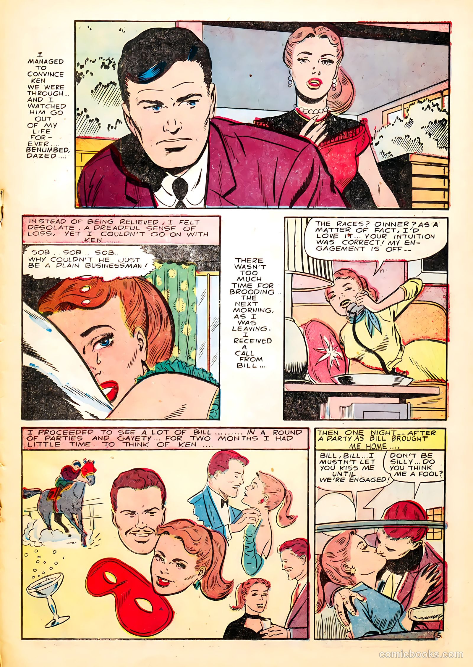 True Love Confessions #11 (1956) — page 23 of 36