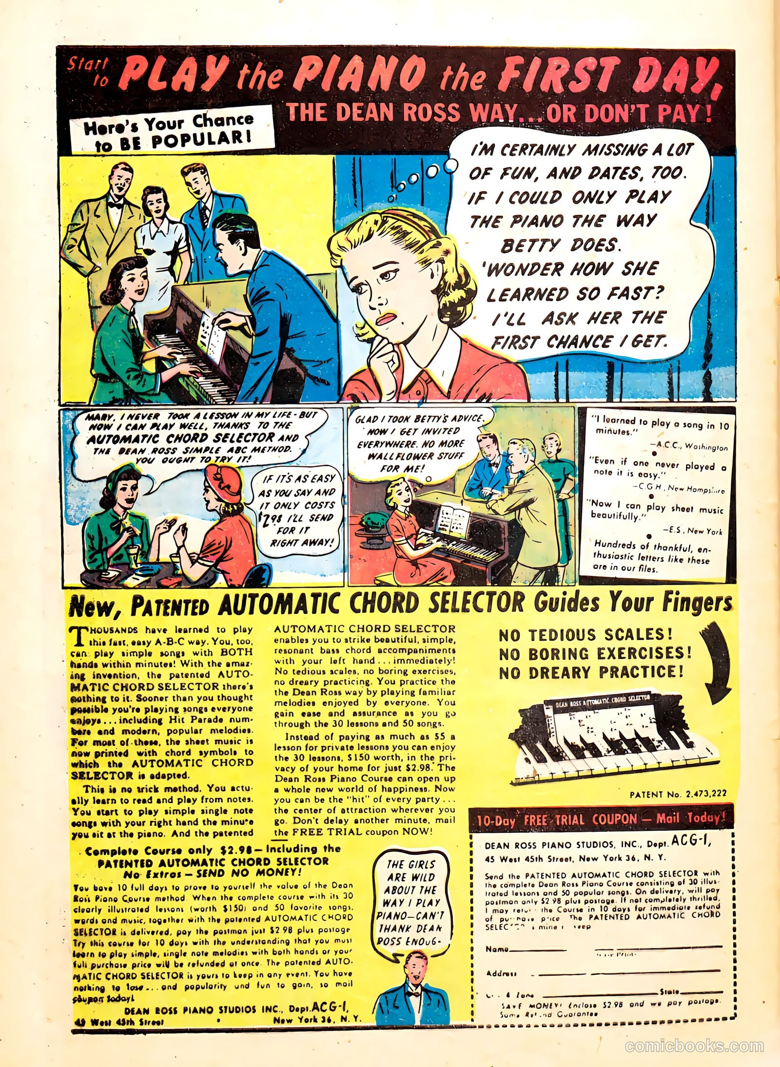 True Love Confessions #11 (1956) — page 28 of 36