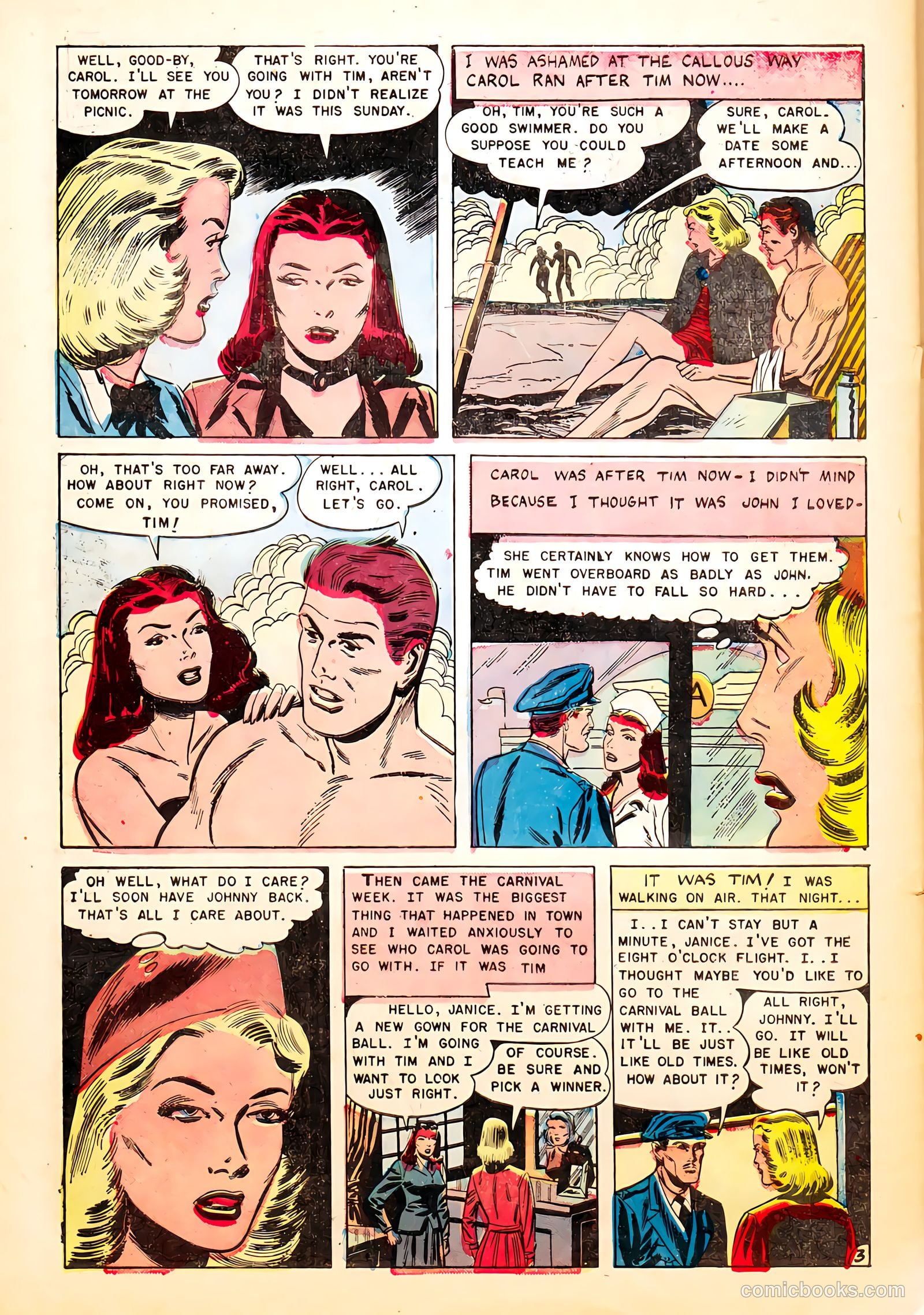 True Love Confessions #11 (1956) — page 30 of 36