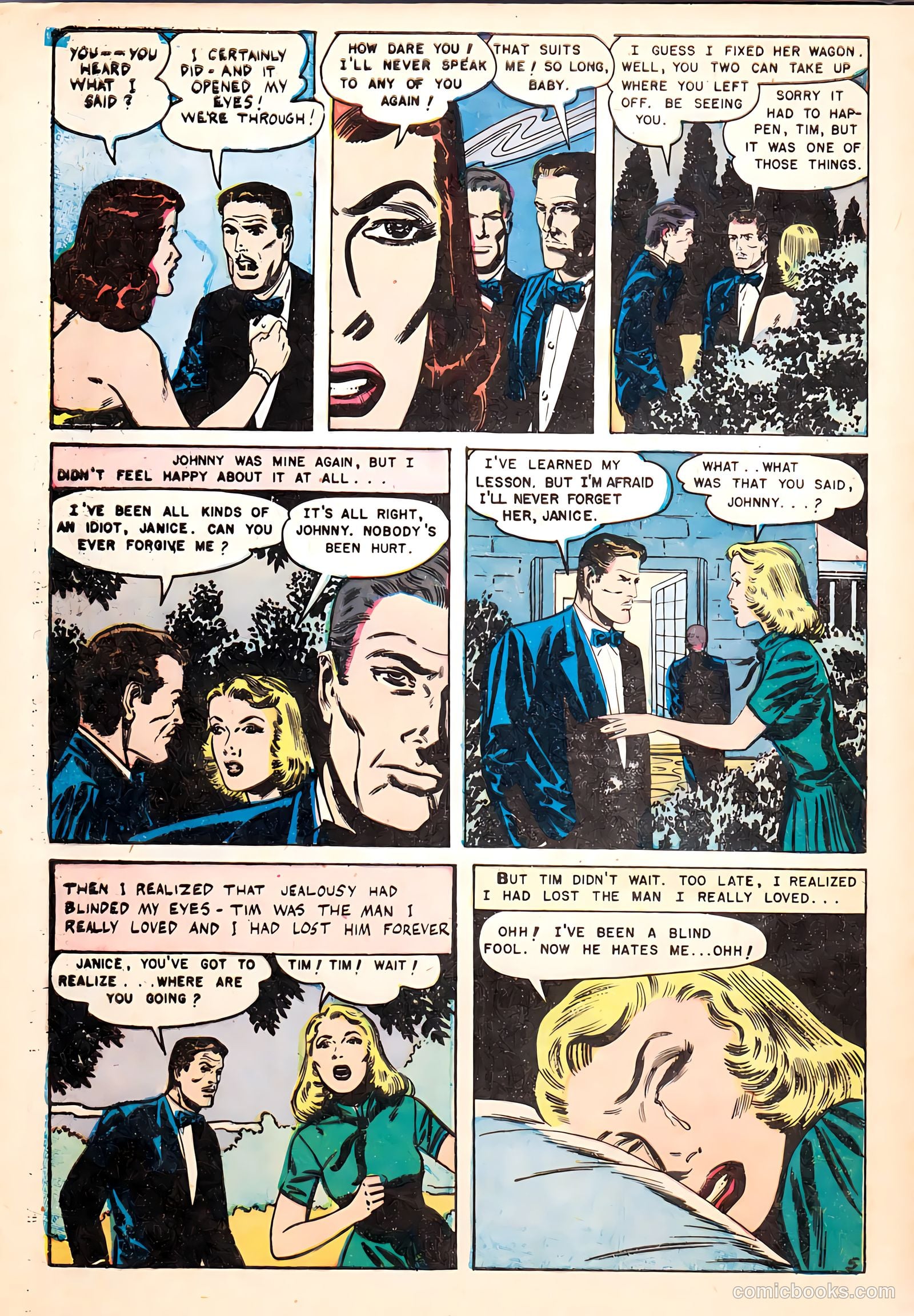 True Love Confessions #11 (1956) — page 32 of 36