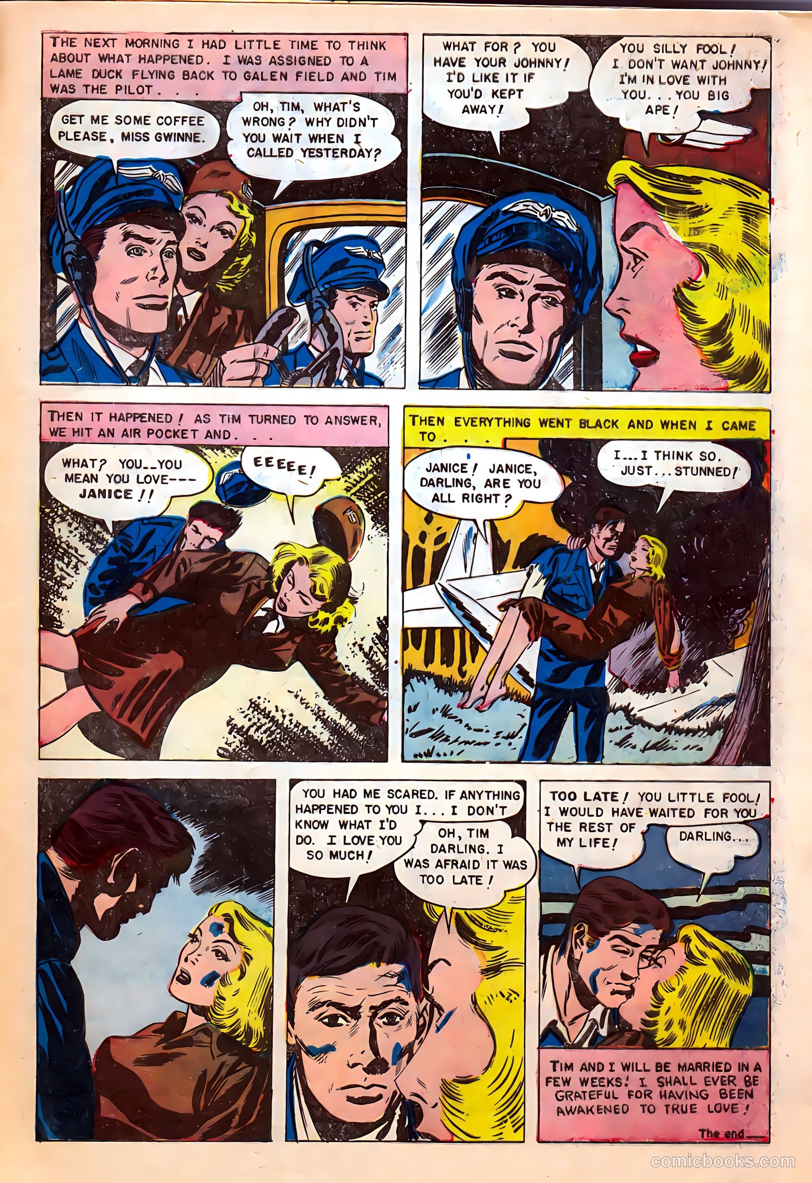 True Love Confessions #11 (1956) — page 33 of 36