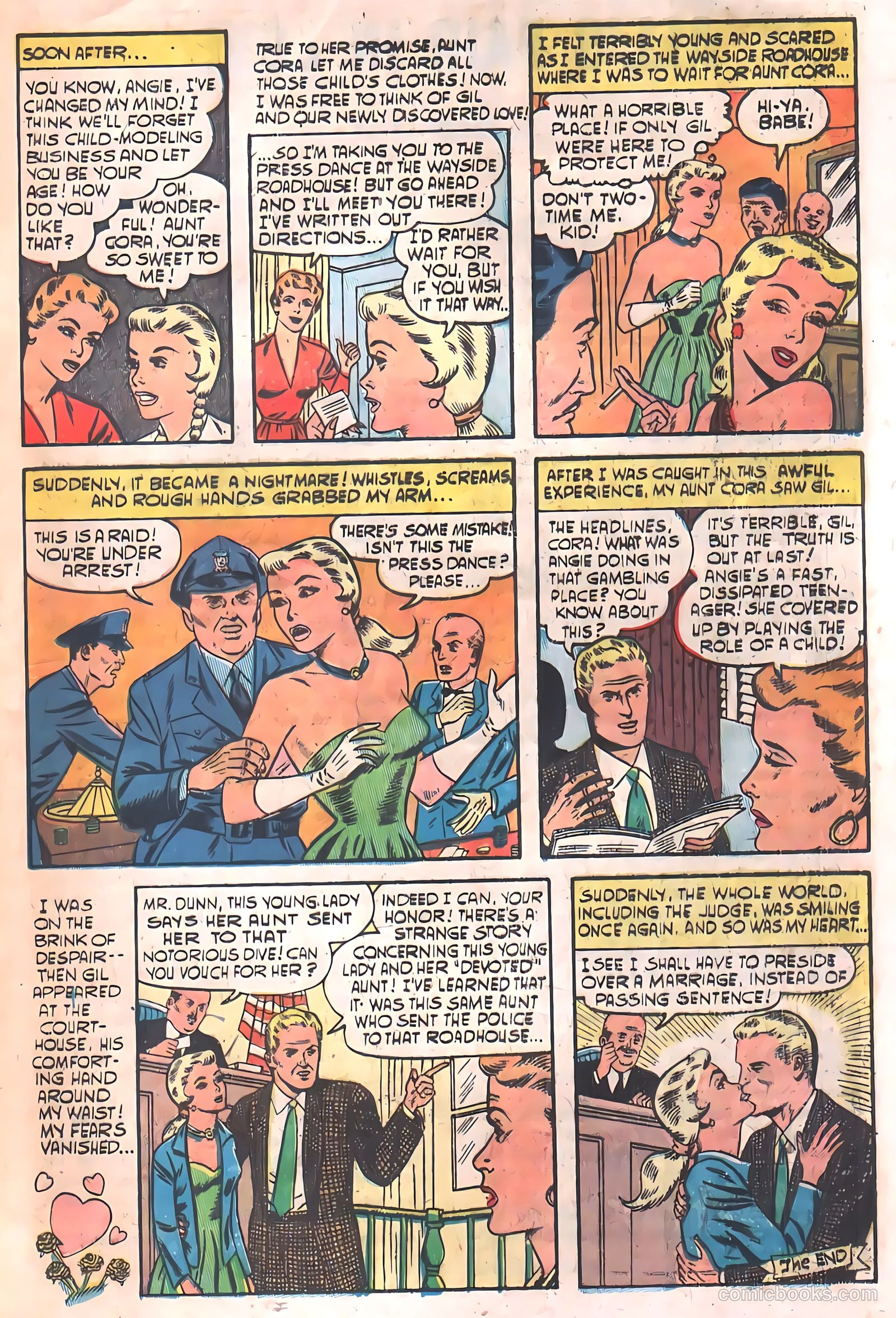True Love Confessions #2 (1954) — page 17 of 37