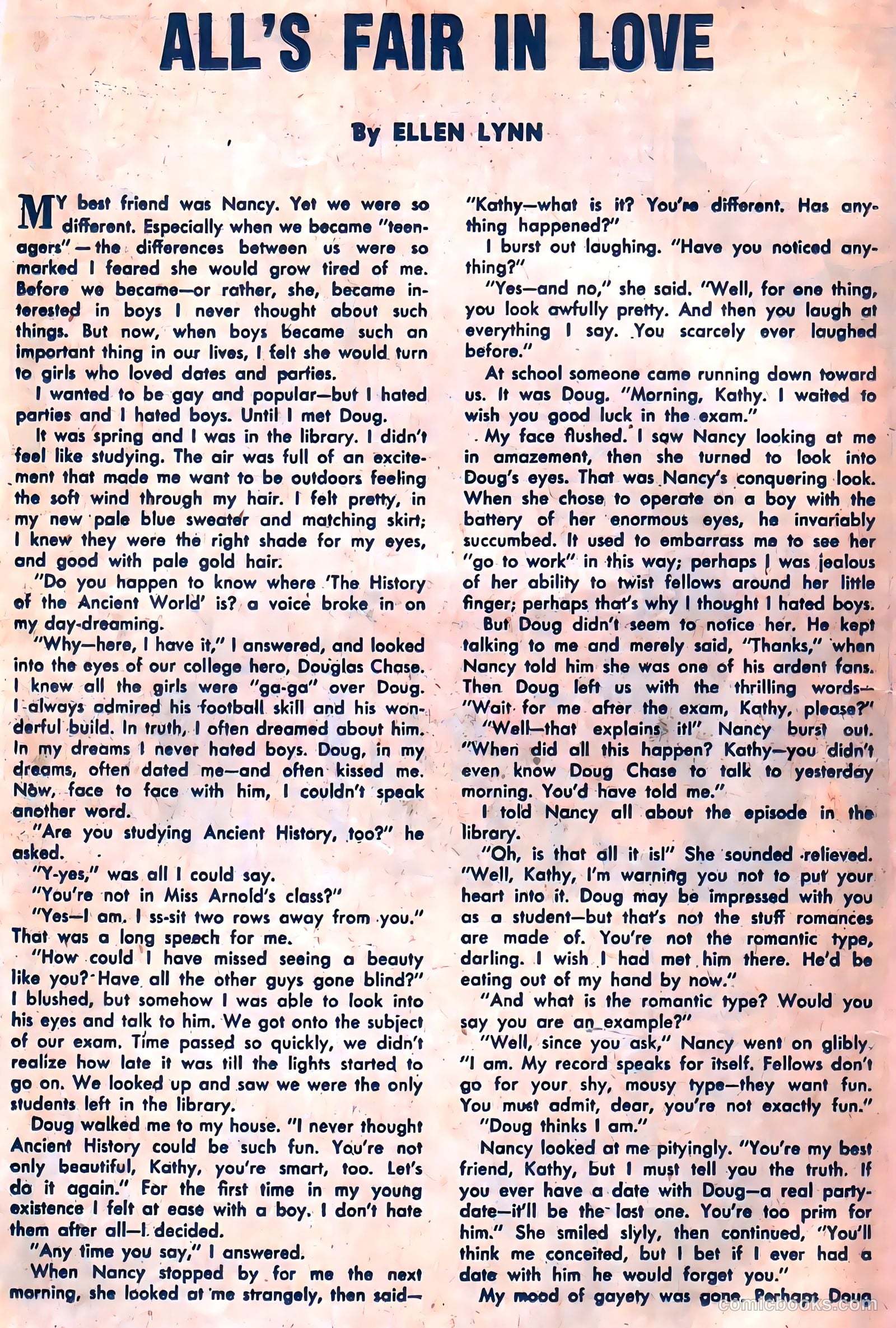 True Love Confessions #2 (1954) — page 18 of 37
