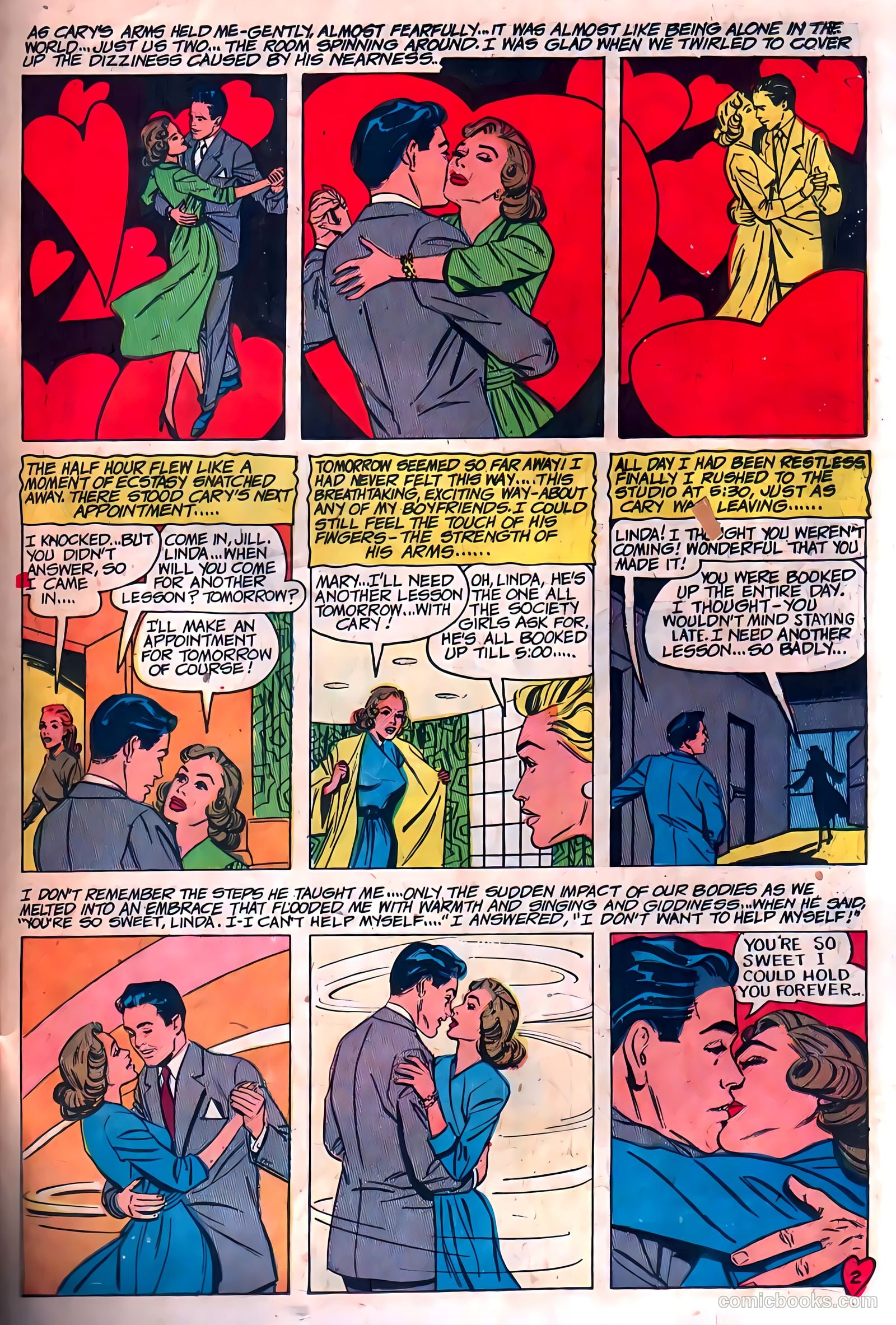 True Love Confessions #2 (1954) — page 21 of 37