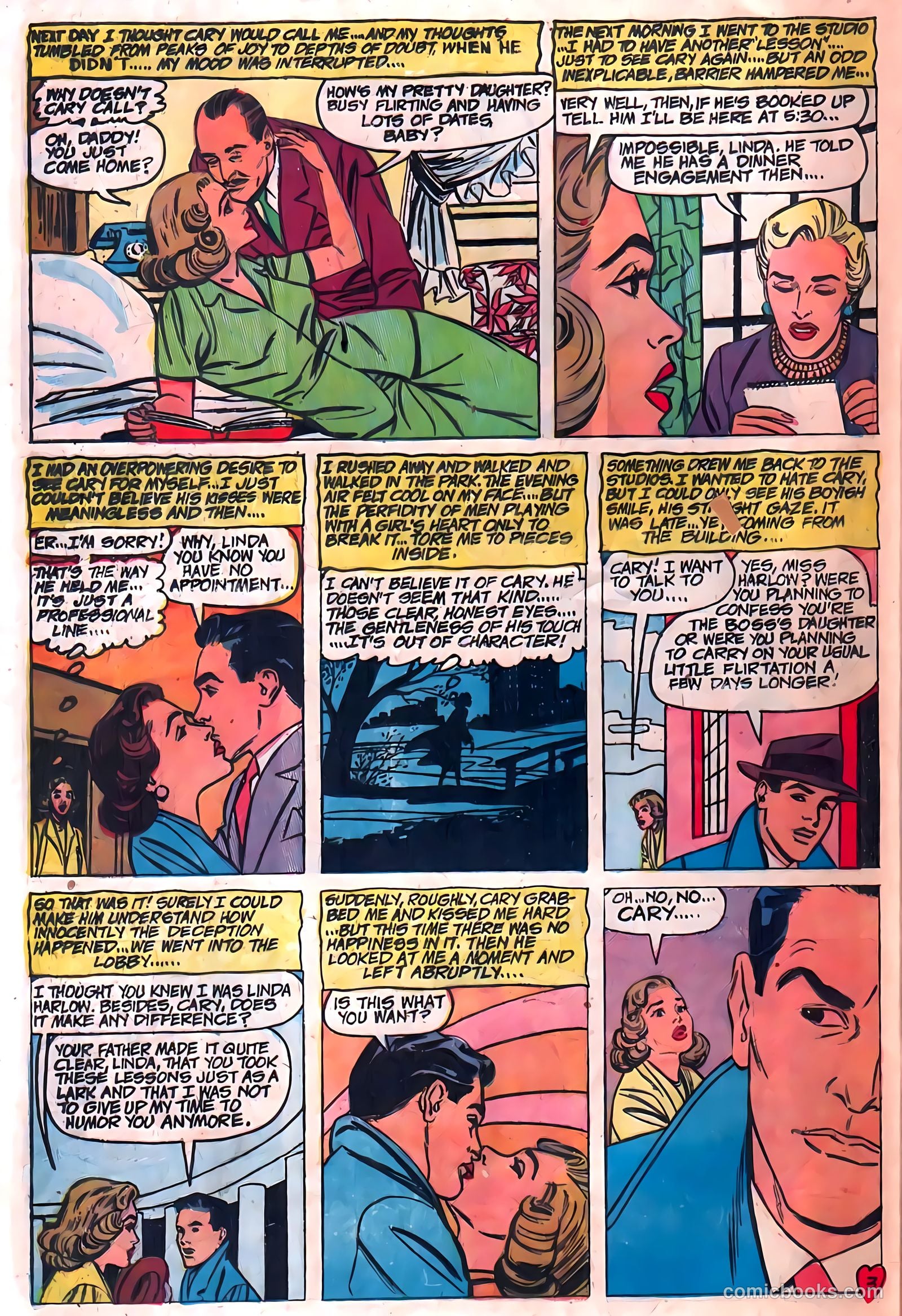 True Love Confessions #2 (1954) — page 22 of 37