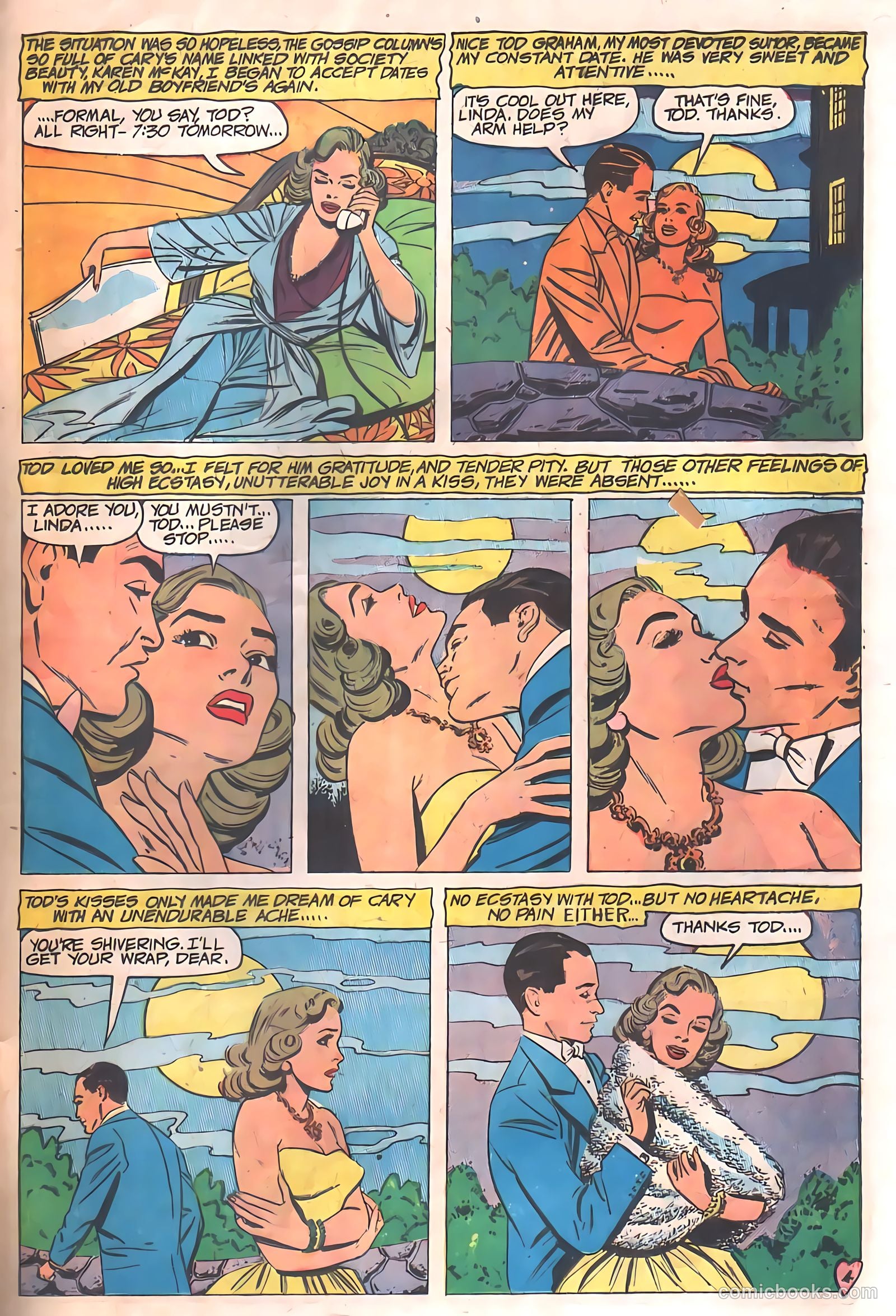 True Love Confessions #2 (1954) — page 23 of 37