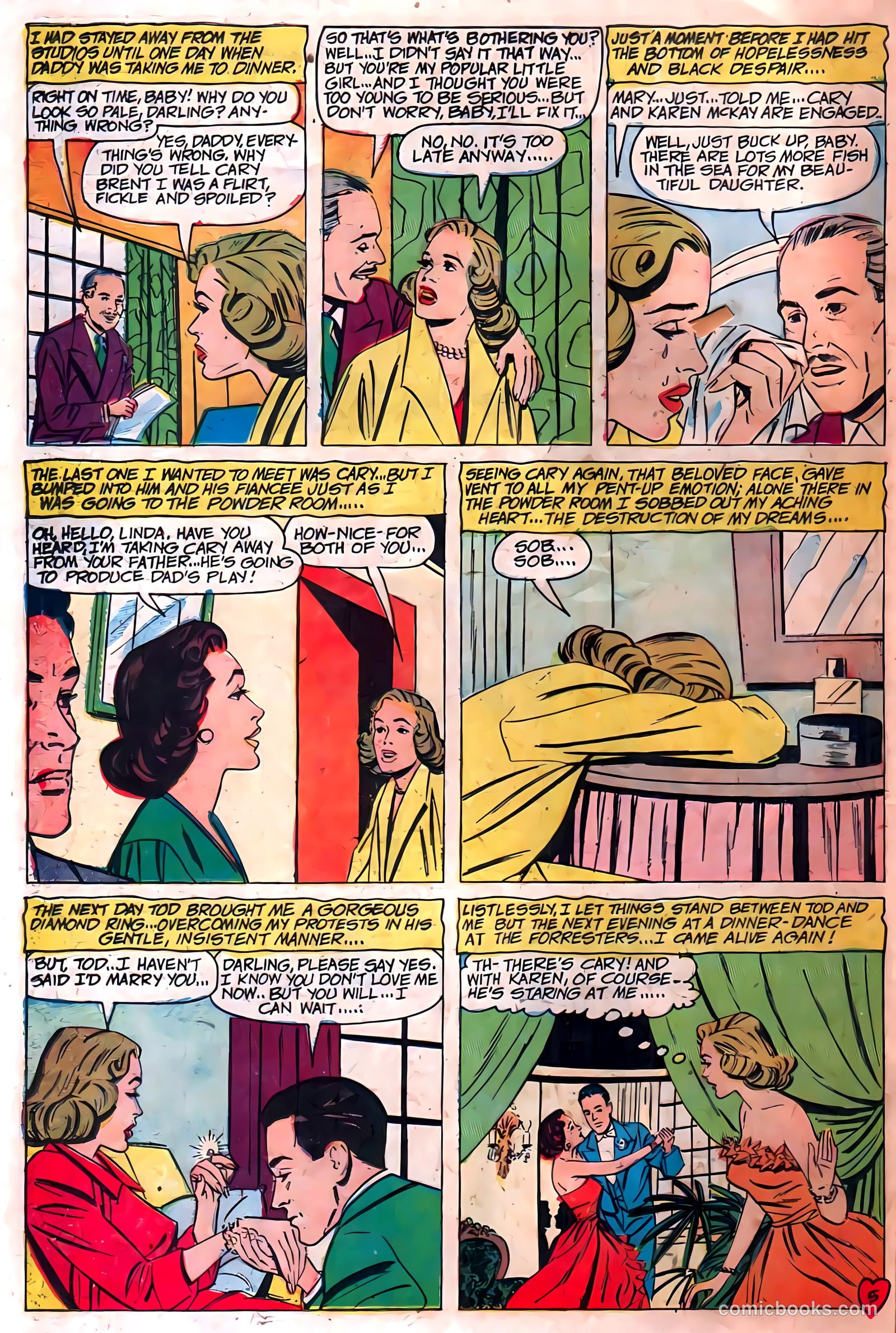 True Love Confessions #2 (1954) — page 24 of 37