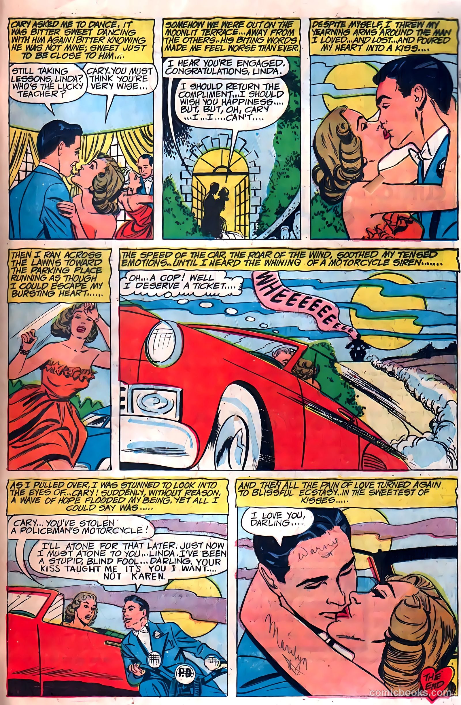True Love Confessions #2 (1954) — page 25 of 37