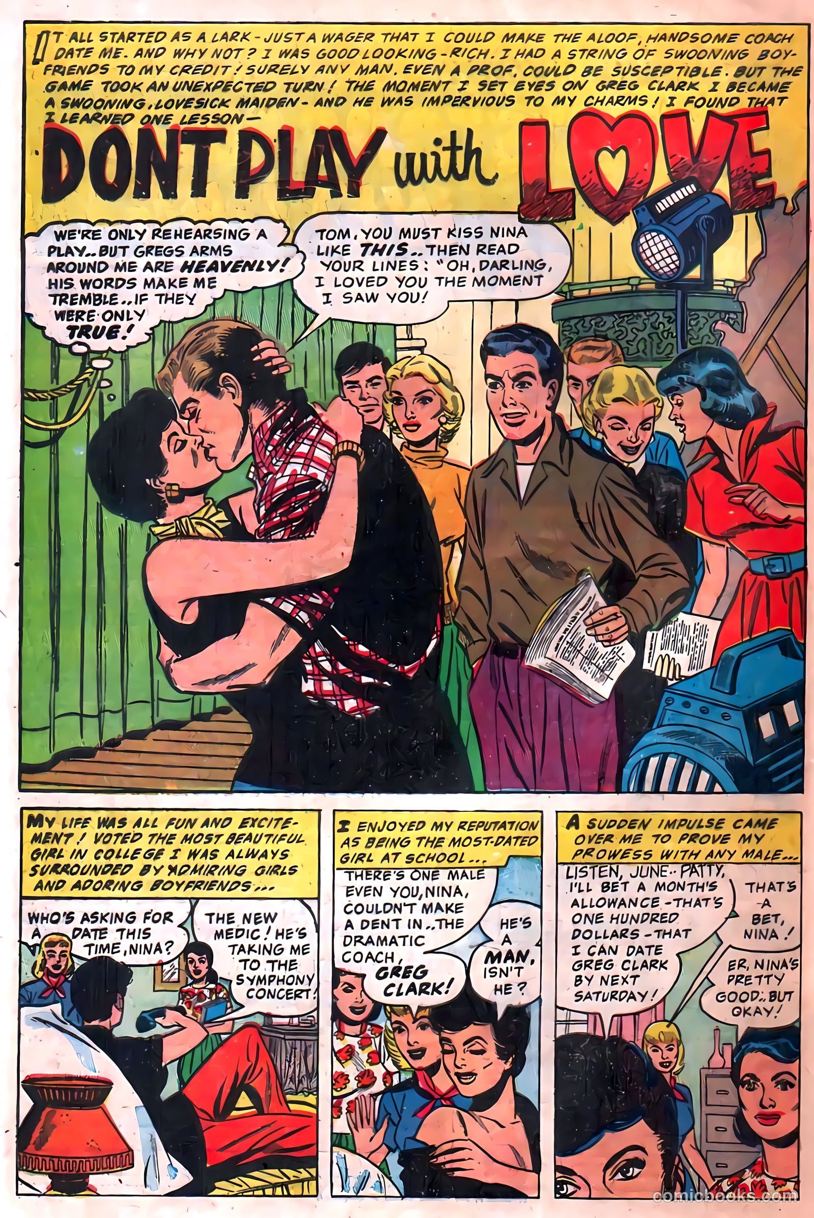 True Love Confessions #2 (1954) — page 28 of 37