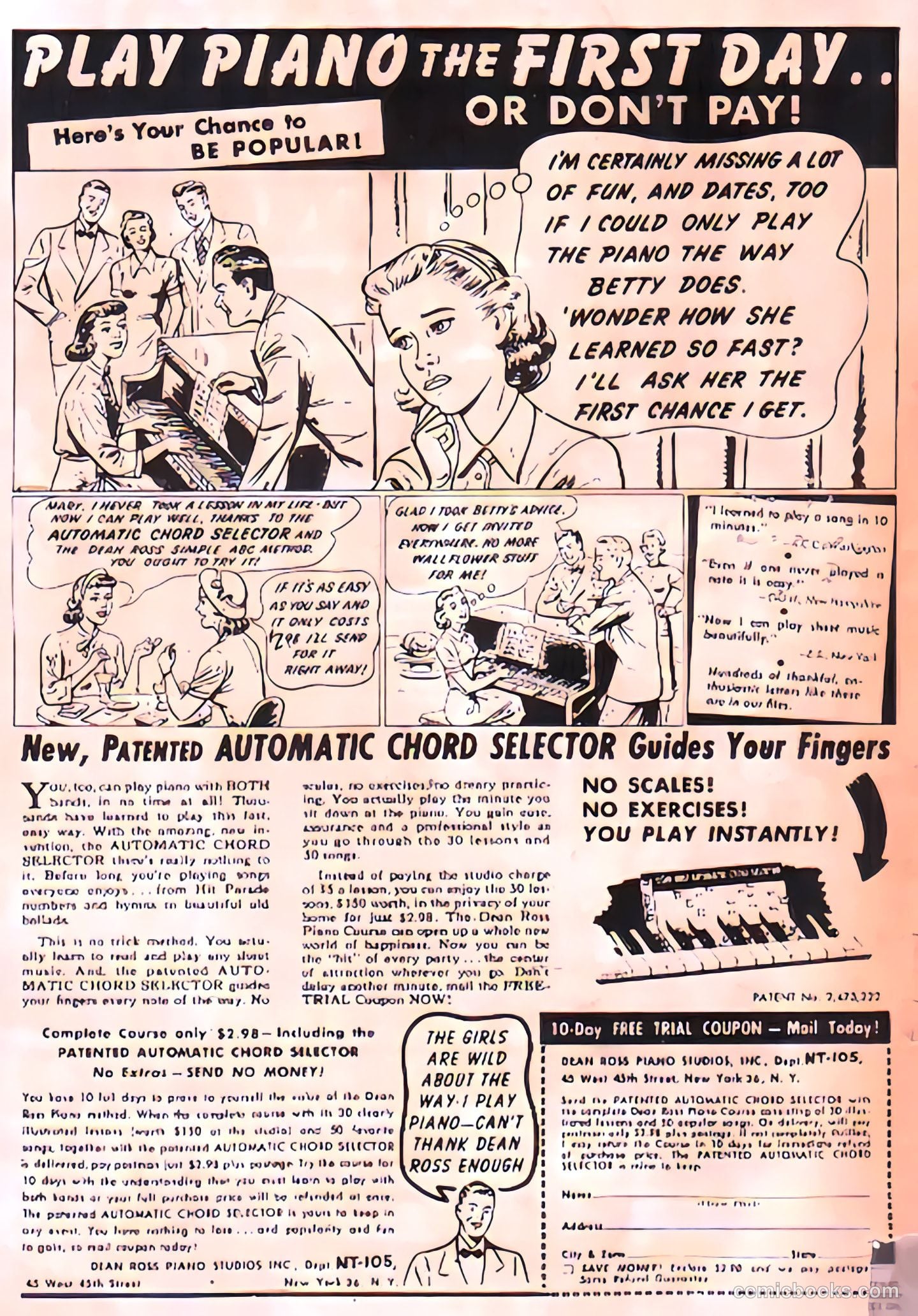 True Love Confessions #2 (1954) — page 36 of 37
