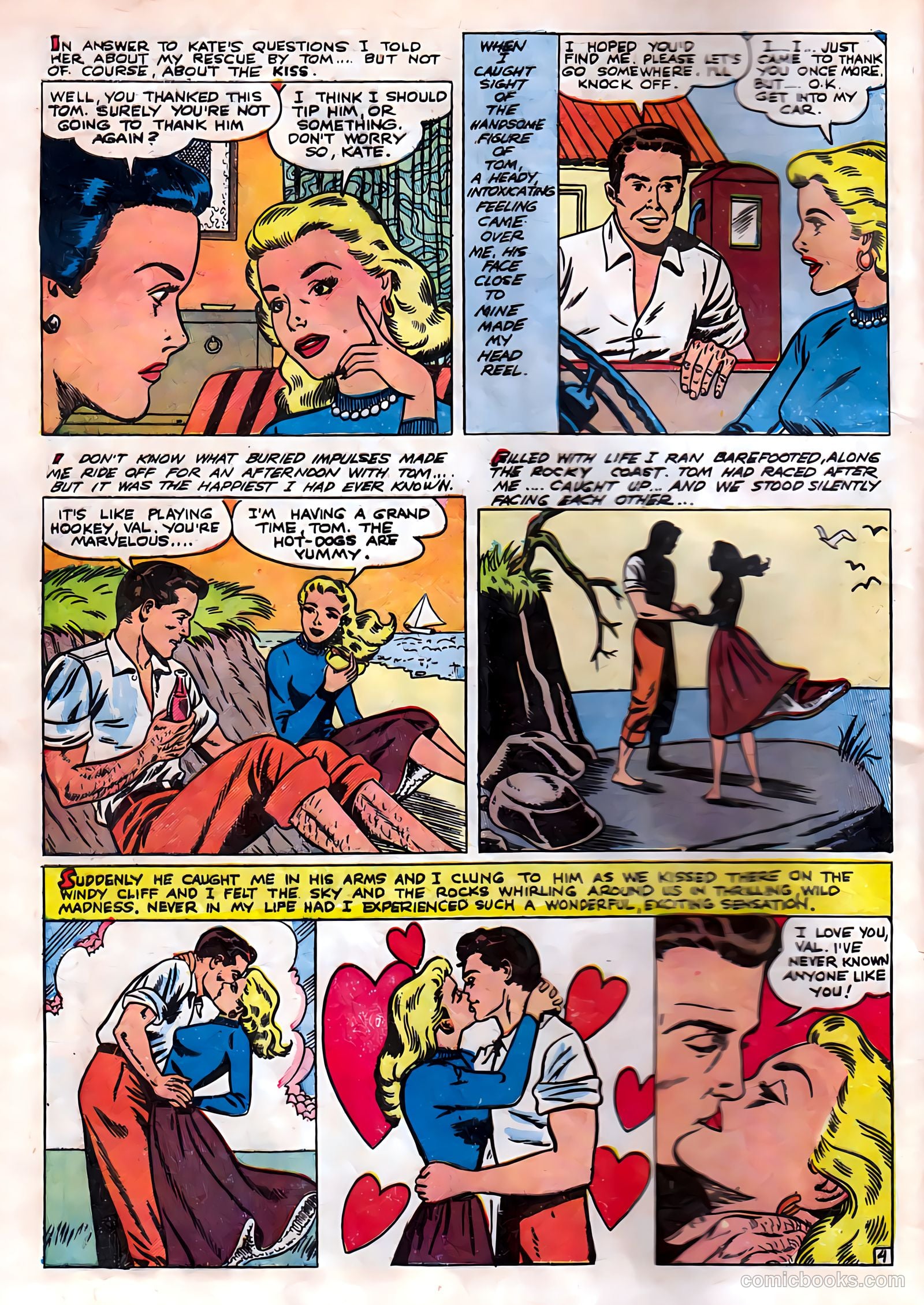 True Love Confessions #3 (1954) — page 6 of 36