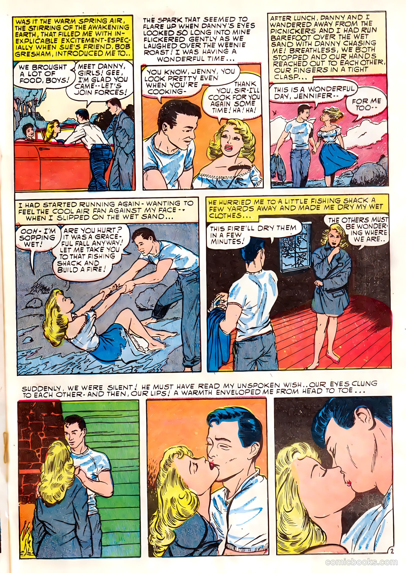 True Love Confessions #3 (1954) — page 21 of 36