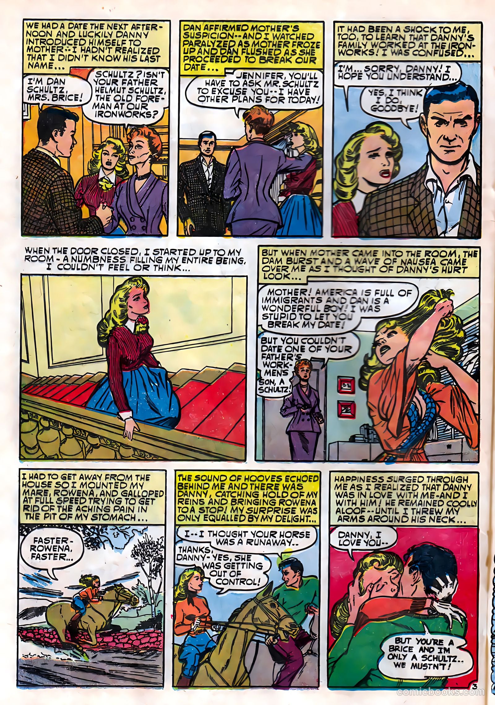 True Love Confessions #3 (1954) — page 22 of 36