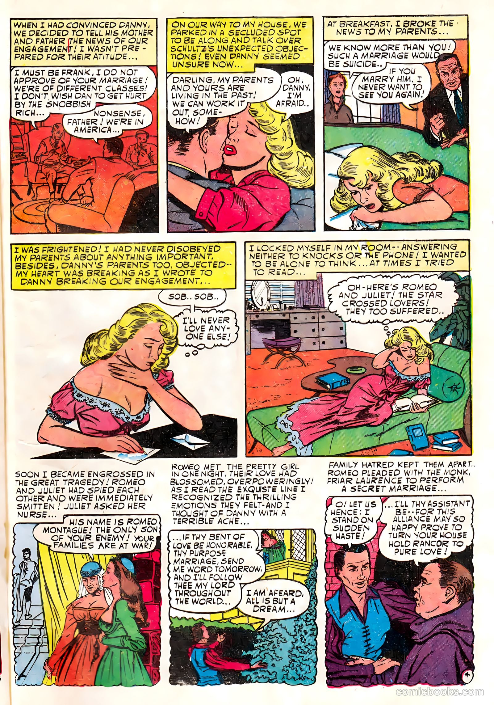 True Love Confessions #3 (1954) — page 23 of 36