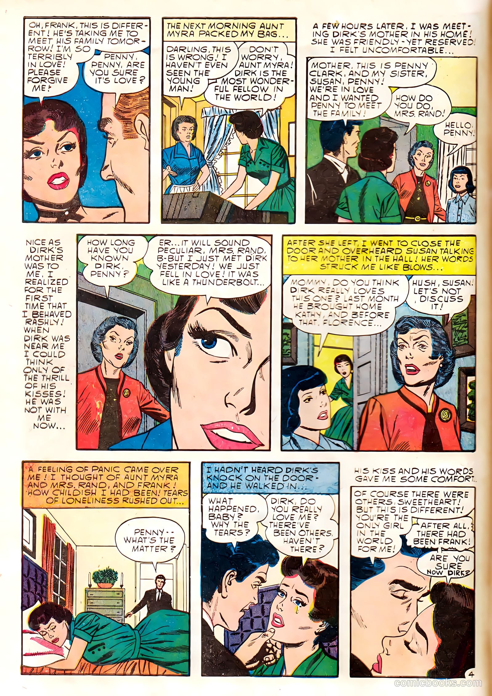 True Love Confessions #3 (1954) — page 32 of 36