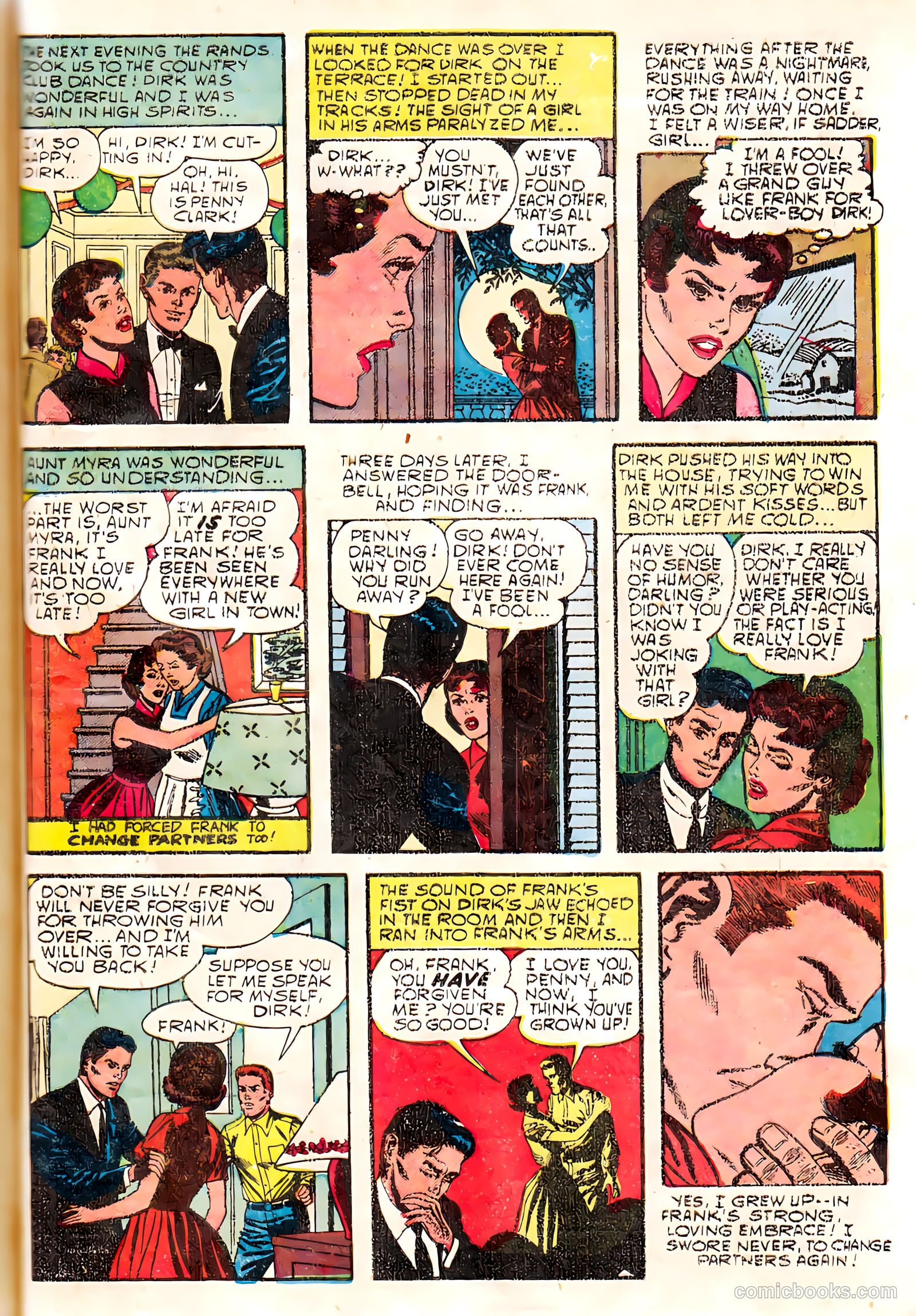 True Love Confessions #3 (1954) — page 33 of 36