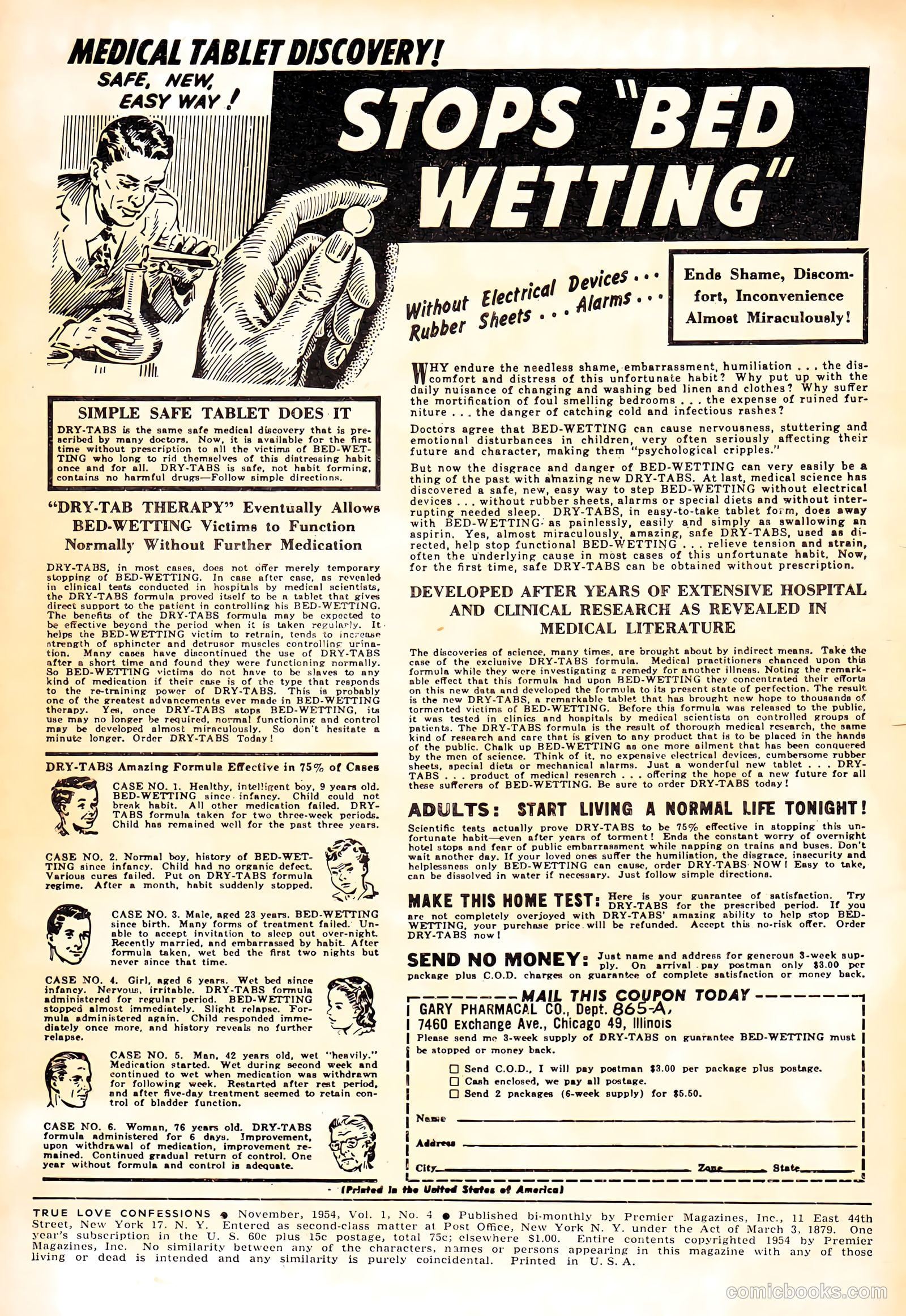True Love Confessions #4 (1954) — page 2 of 36