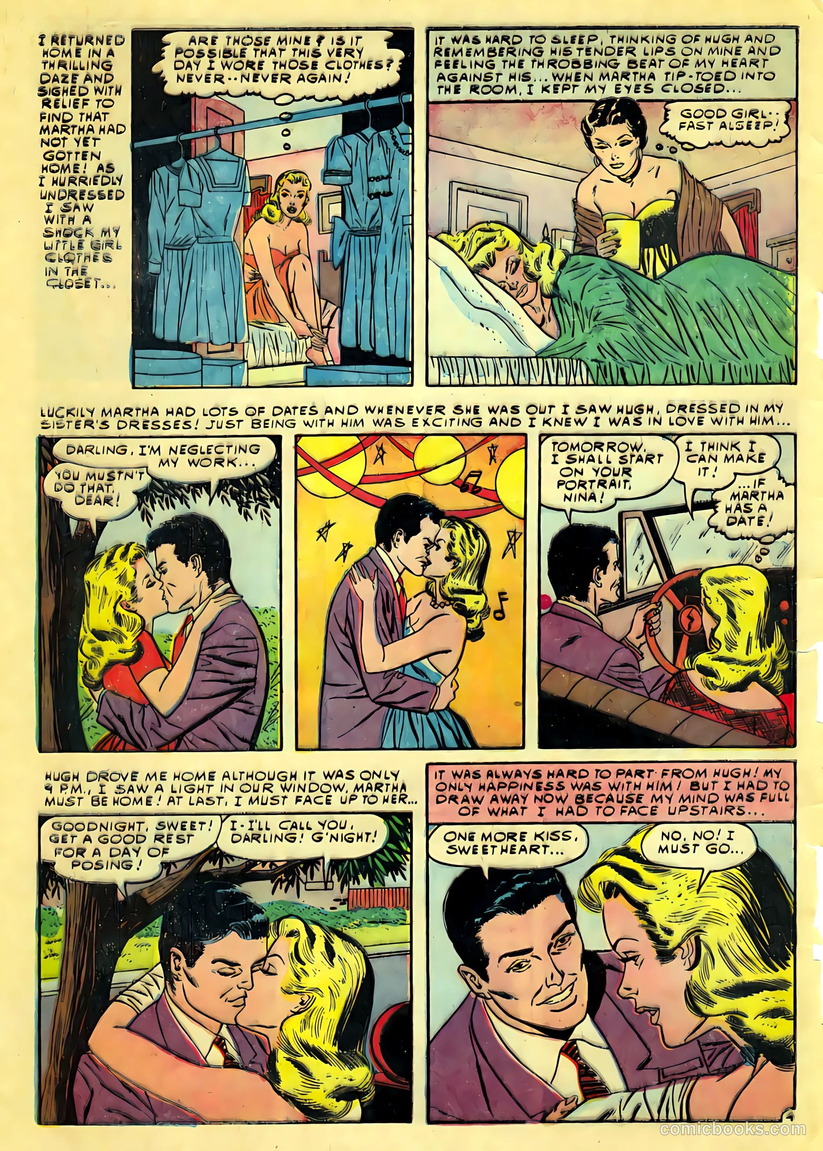 True Love Confessions #4 (1954) — page 6 of 36