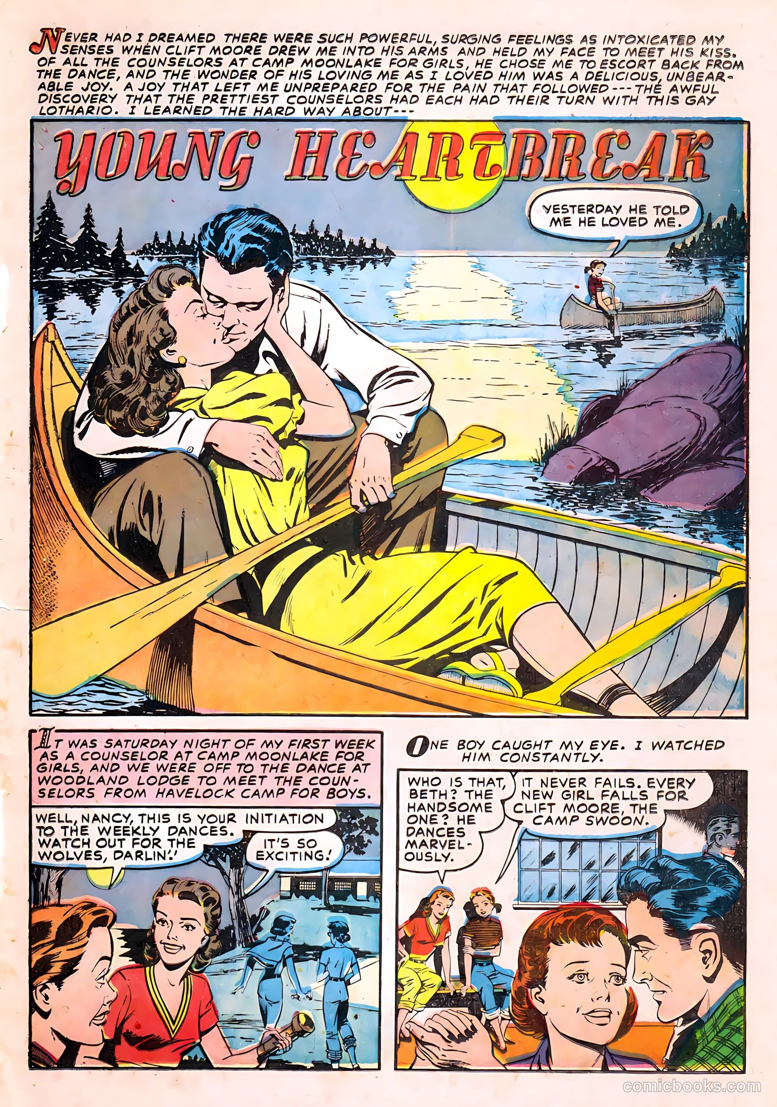 True Love Confessions #4 (1954) — page 13 of 36
