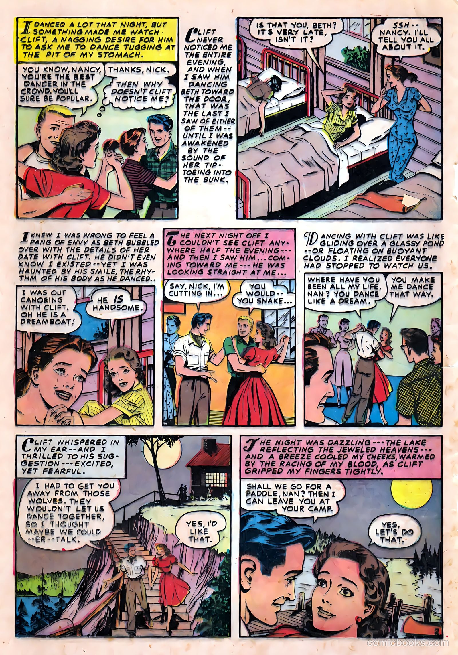 True Love Confessions #4 (1954) — page 14 of 36