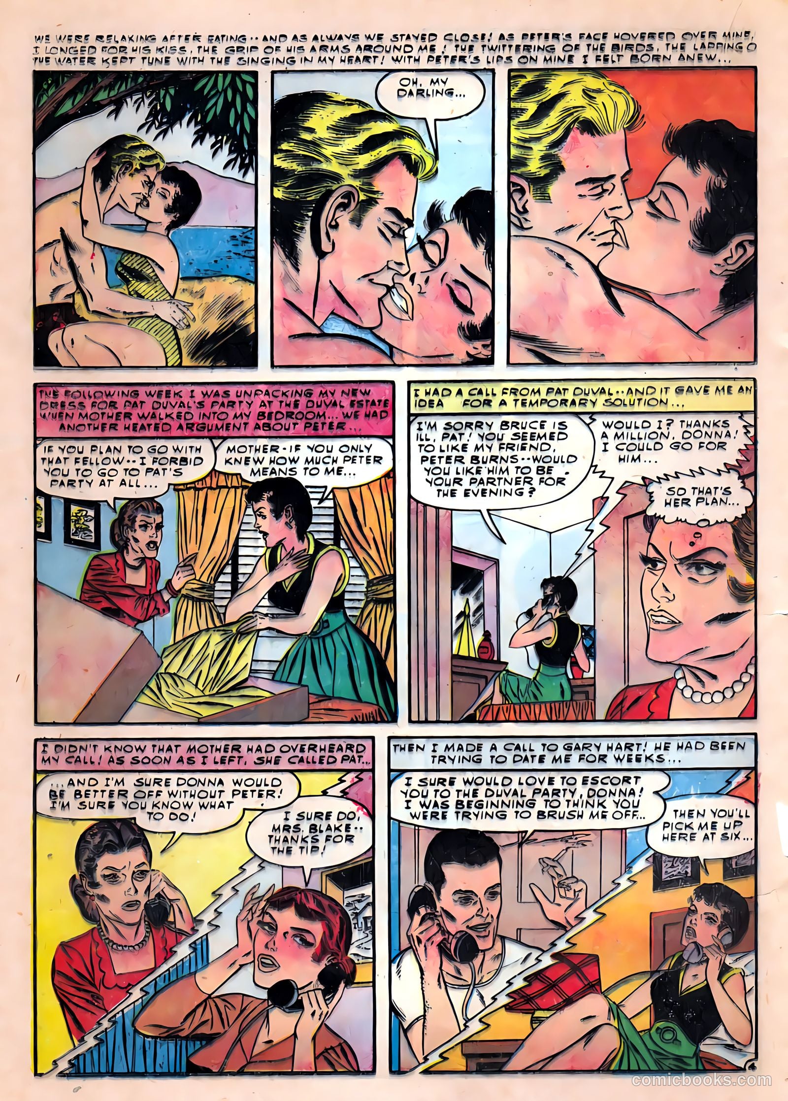 True Love Confessions #4 (1954) — page 22 of 36
