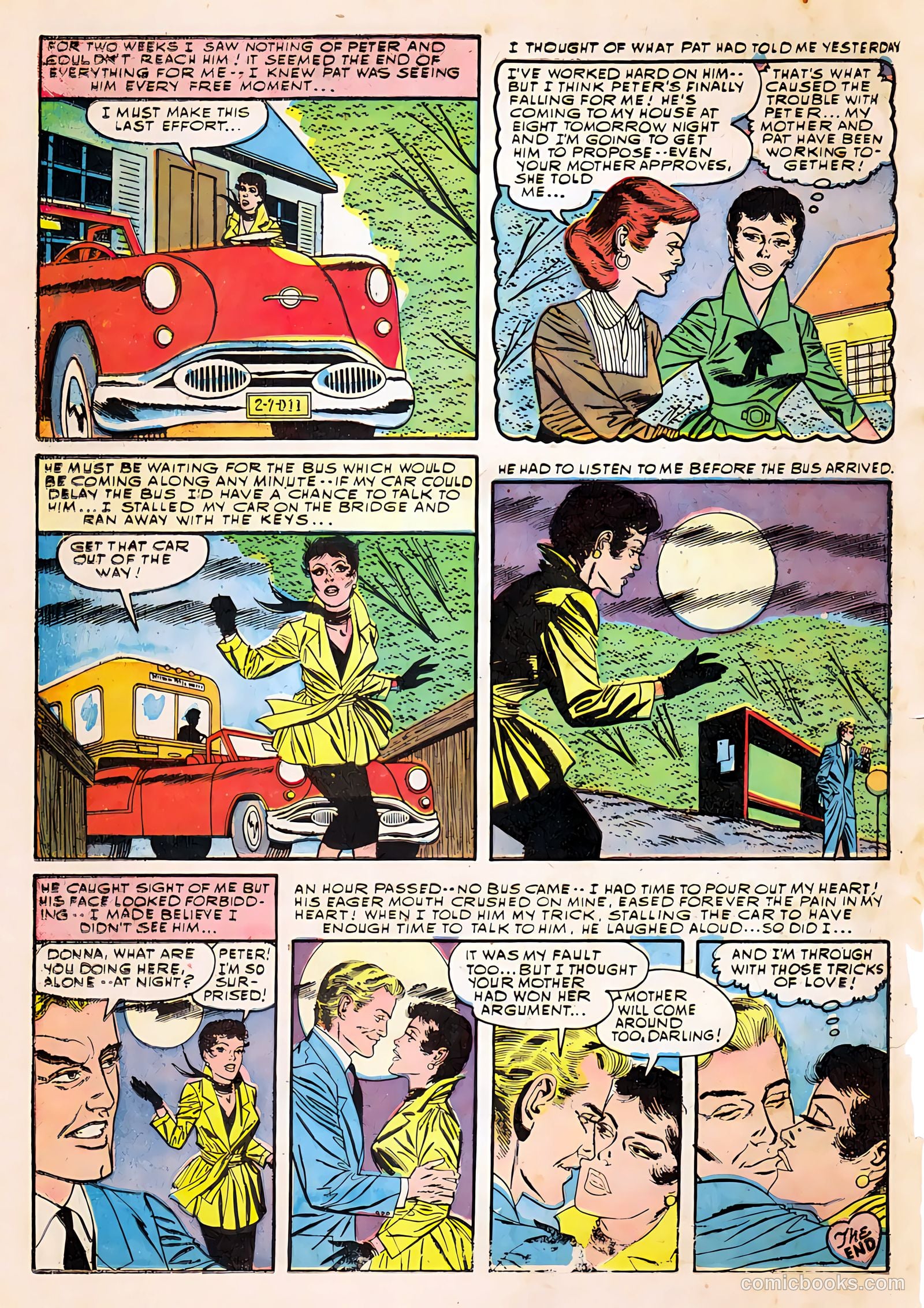 True Love Confessions #4 (1954) — page 24 of 36