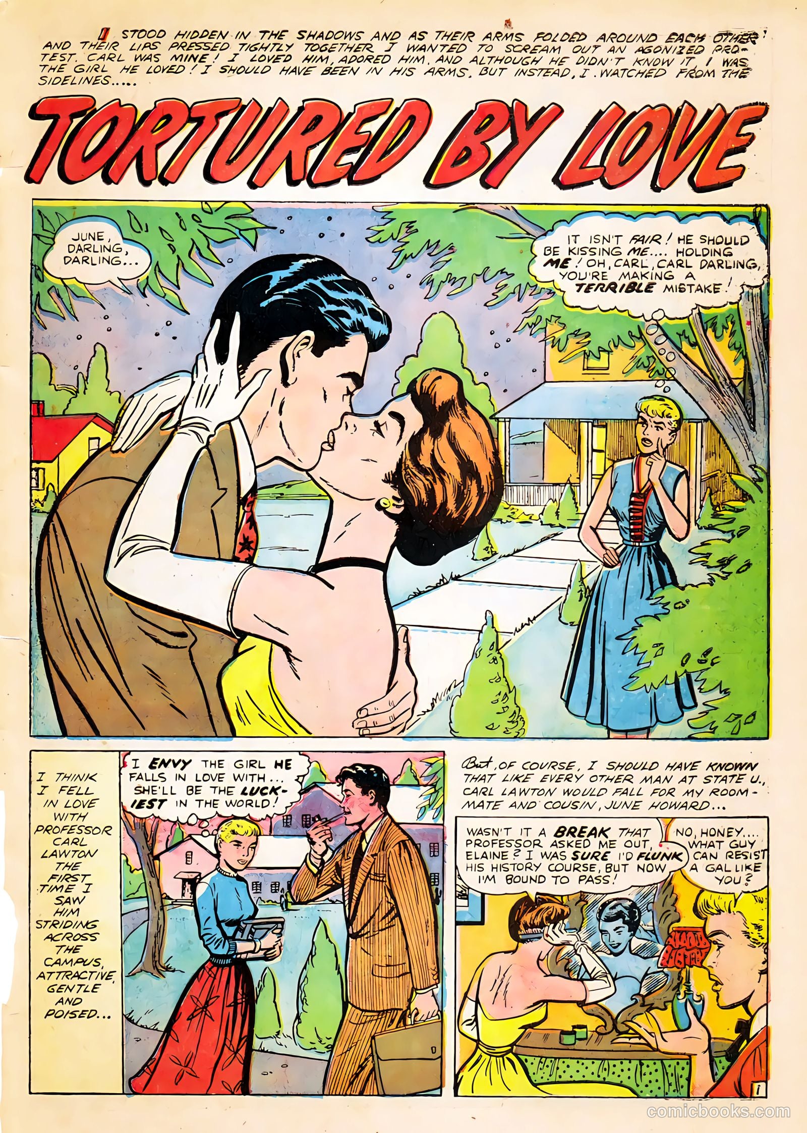 True Love Confessions #4 (1954) — page 29 of 36