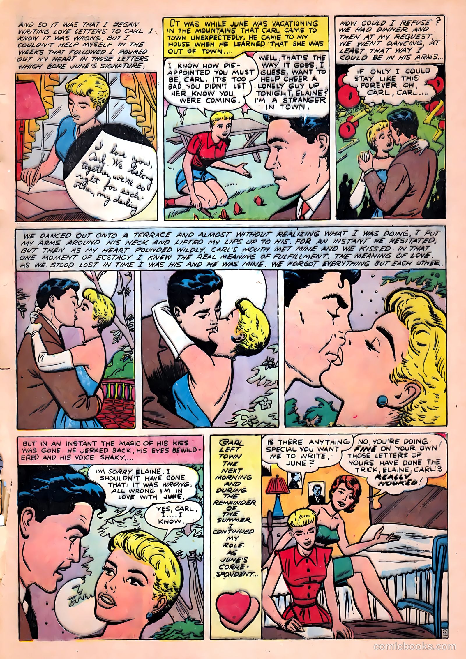 True Love Confessions #4 (1954) — page 31 of 36