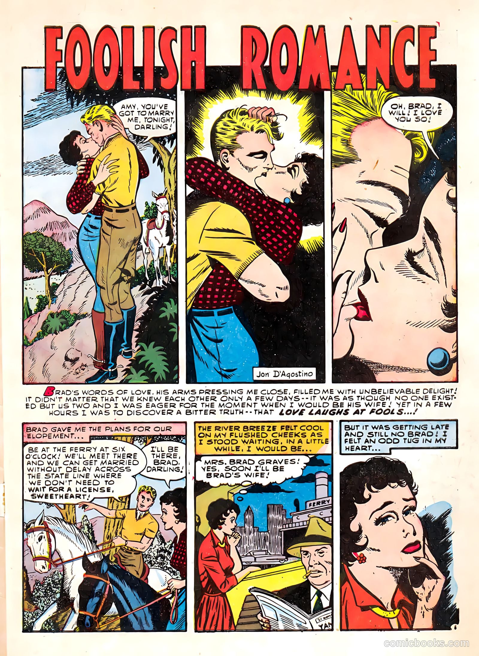 True Love Confessions #6 (1955) — page 3 of 36