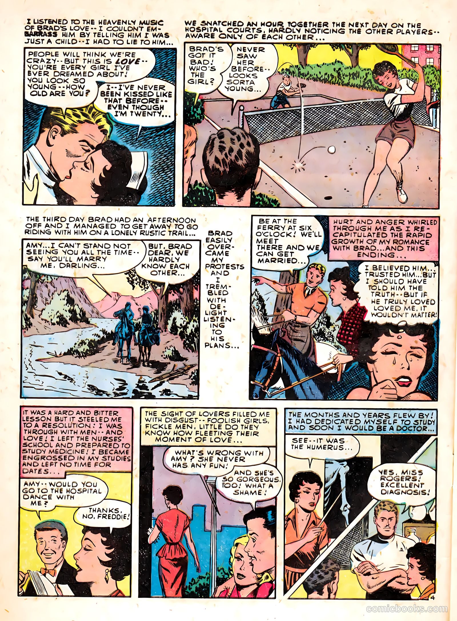 True Love Confessions #6 (1955) — page 6 of 36