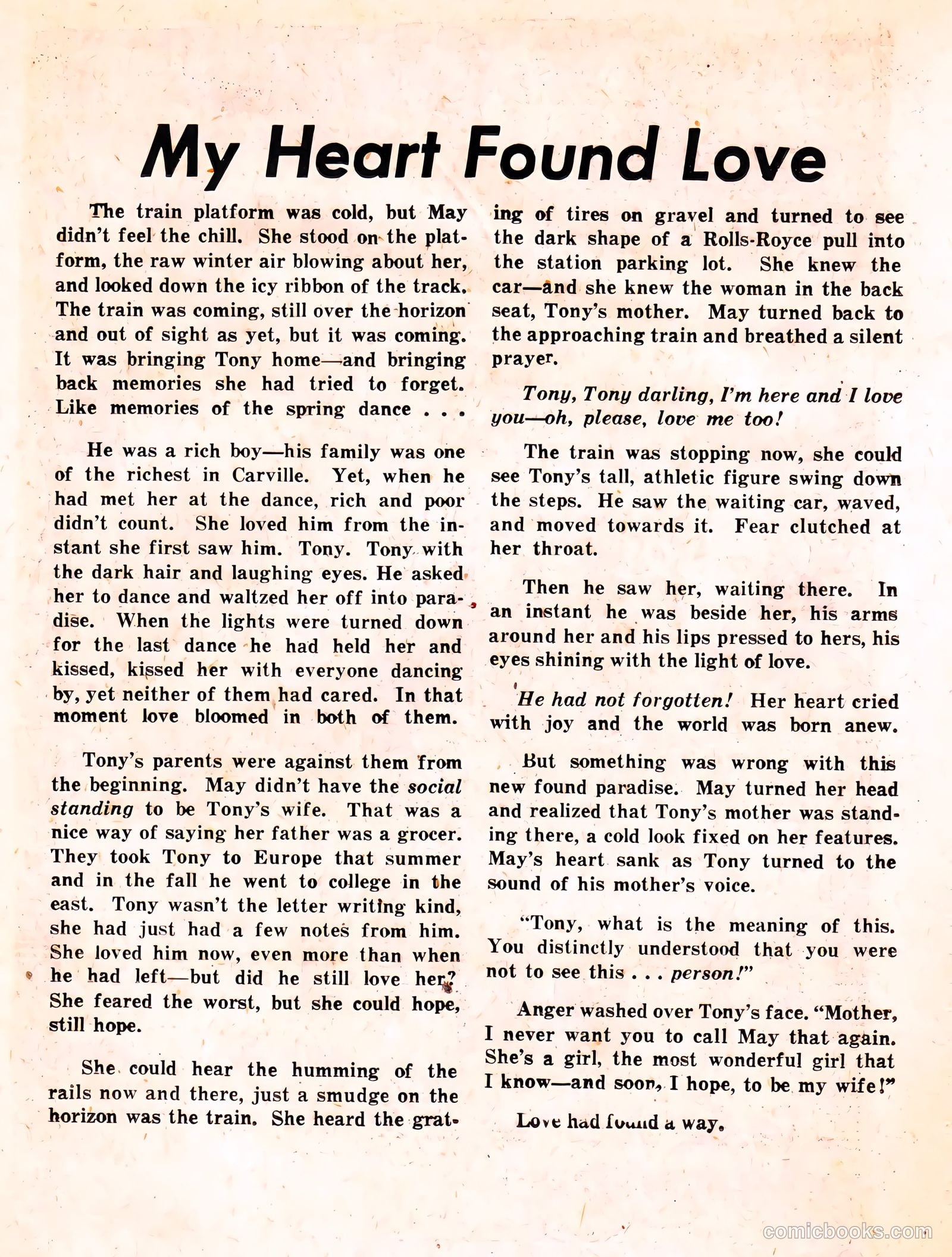 True Love Confessions #6 (1955) — page 11 of 36