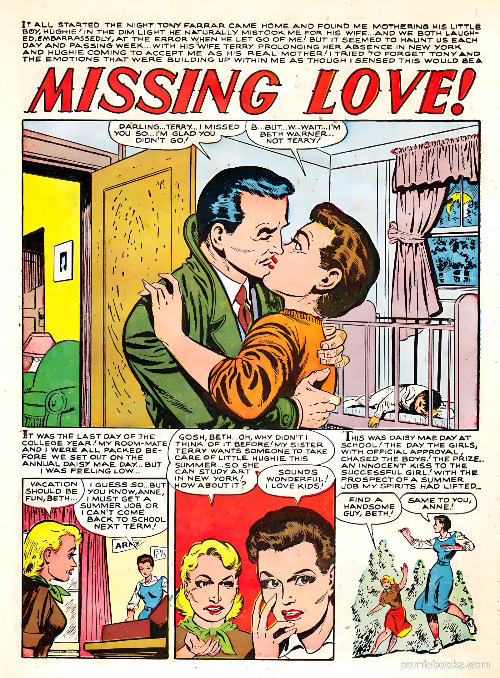 True Love Confessions #6 (1955) — page 13 of 36