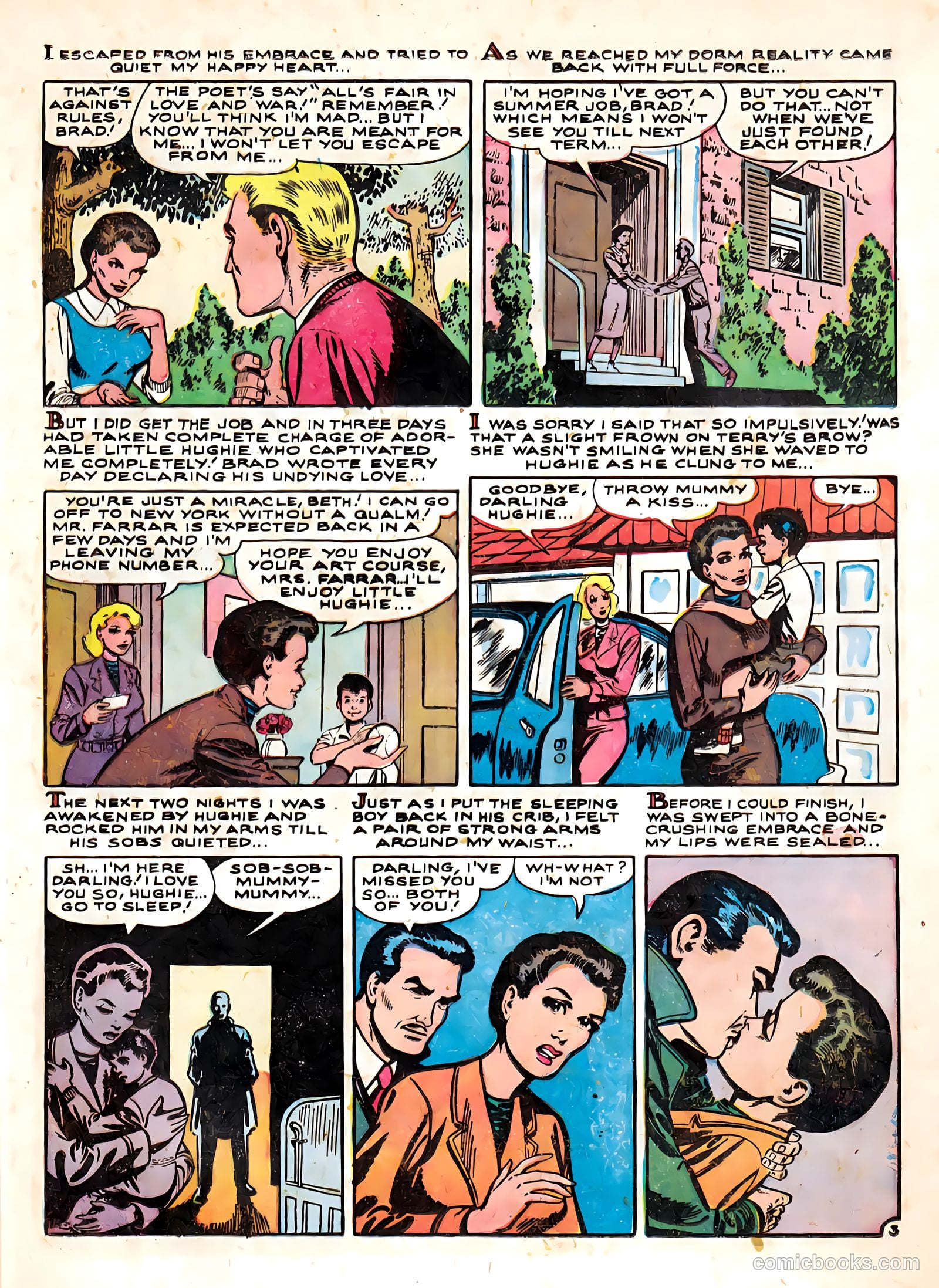 True Love Confessions #6 (1955) — page 15 of 36