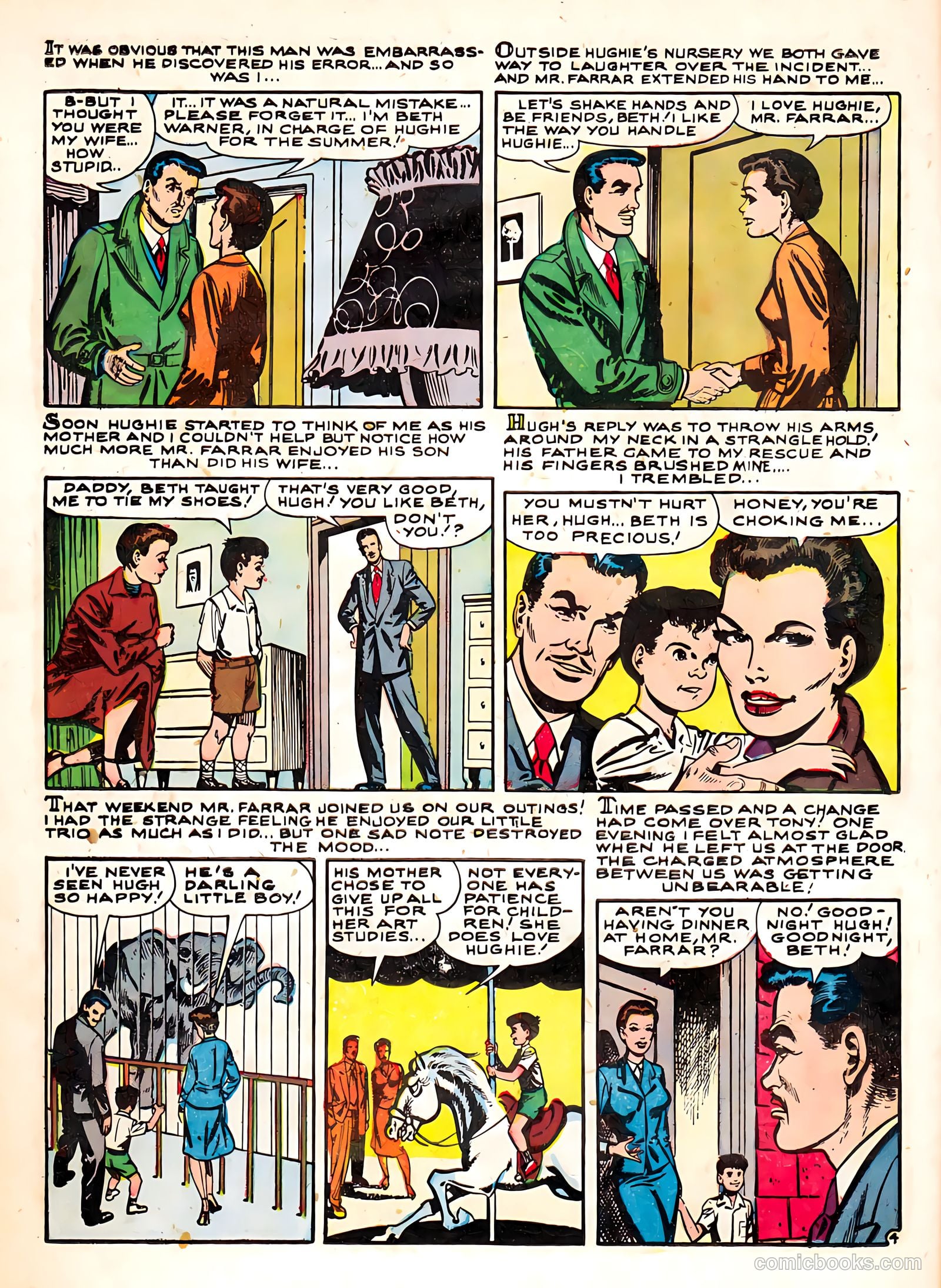 True Love Confessions #6 (1955) — page 16 of 36