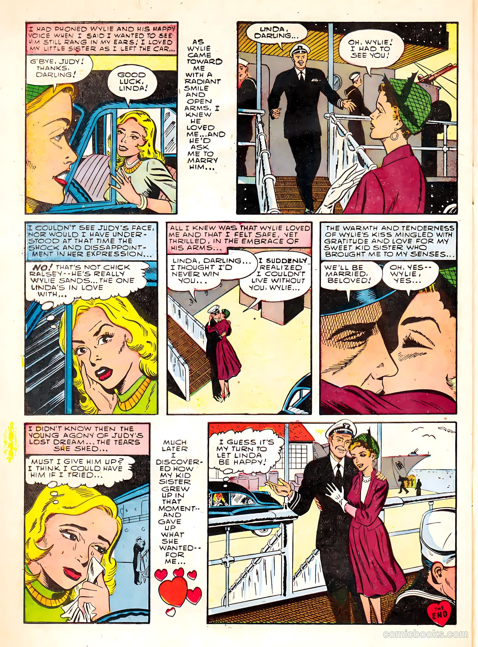True Love Confessions #6 (1955) — page 24 of 36