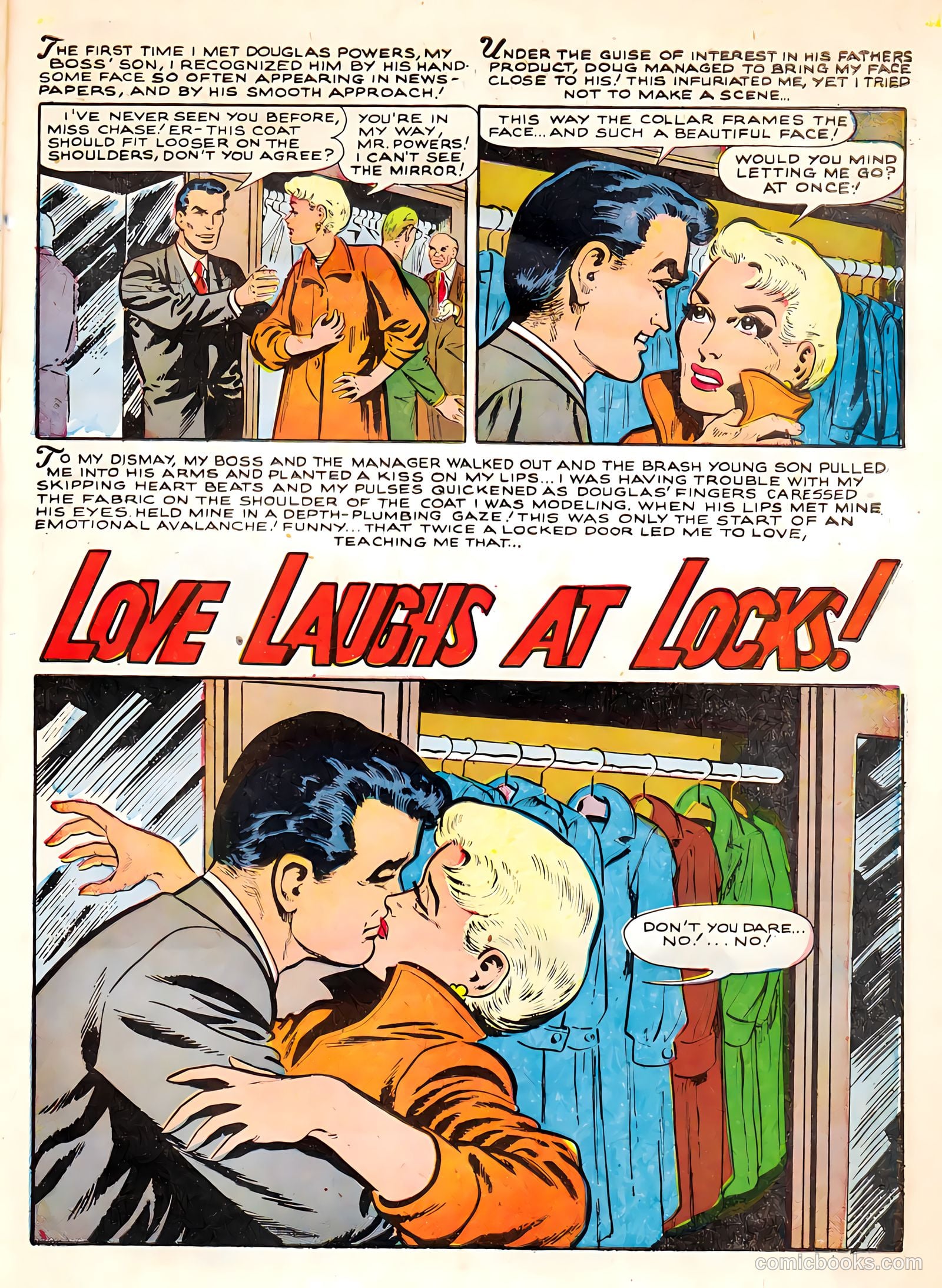 True Love Confessions #6 (1955) — page 29 of 36