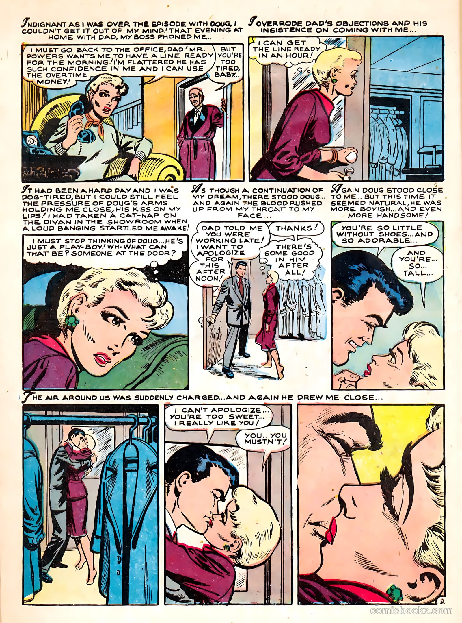 True Love Confessions #6 (1955) — page 30 of 36