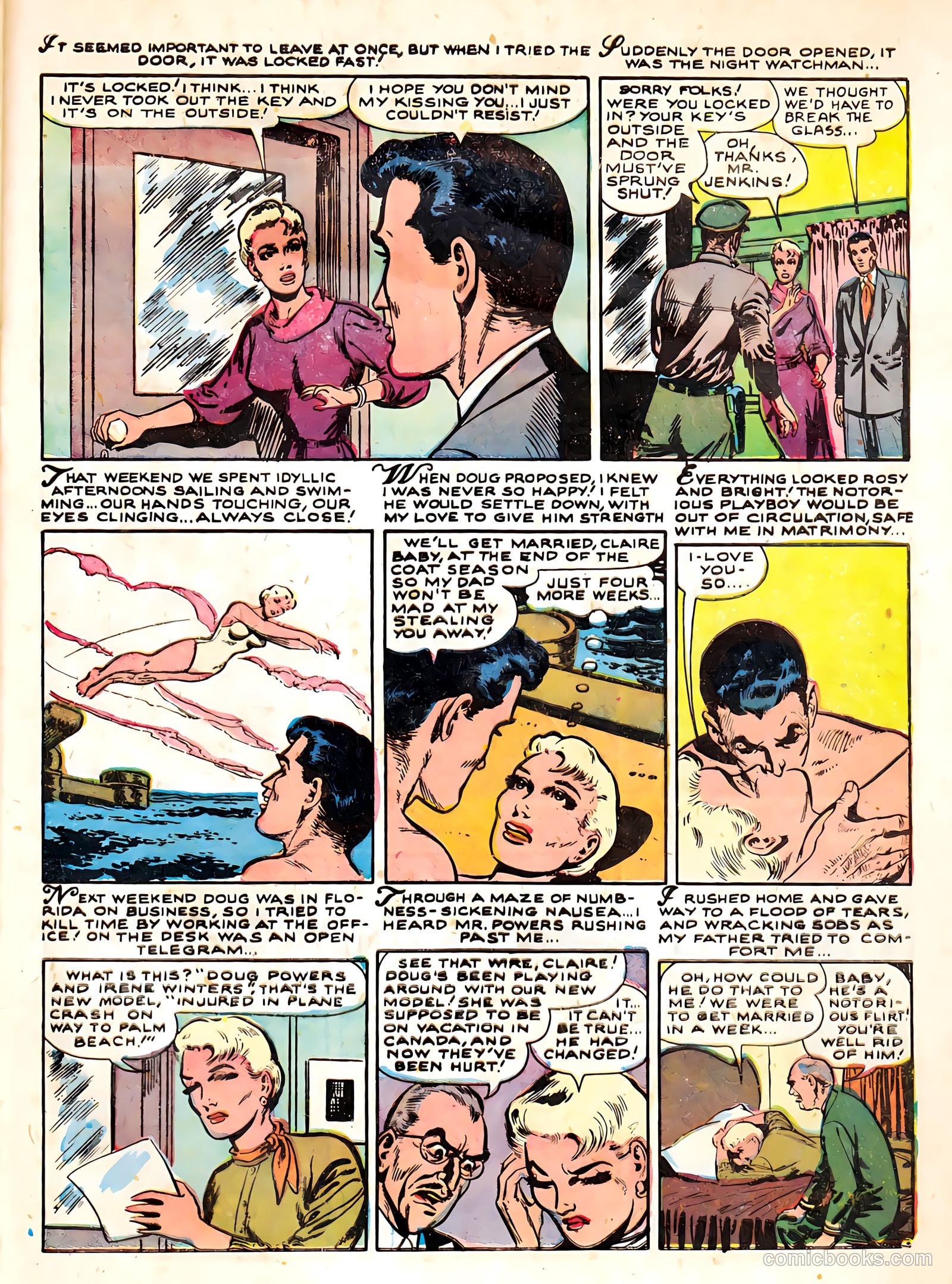 True Love Confessions #6 (1955) — page 31 of 36