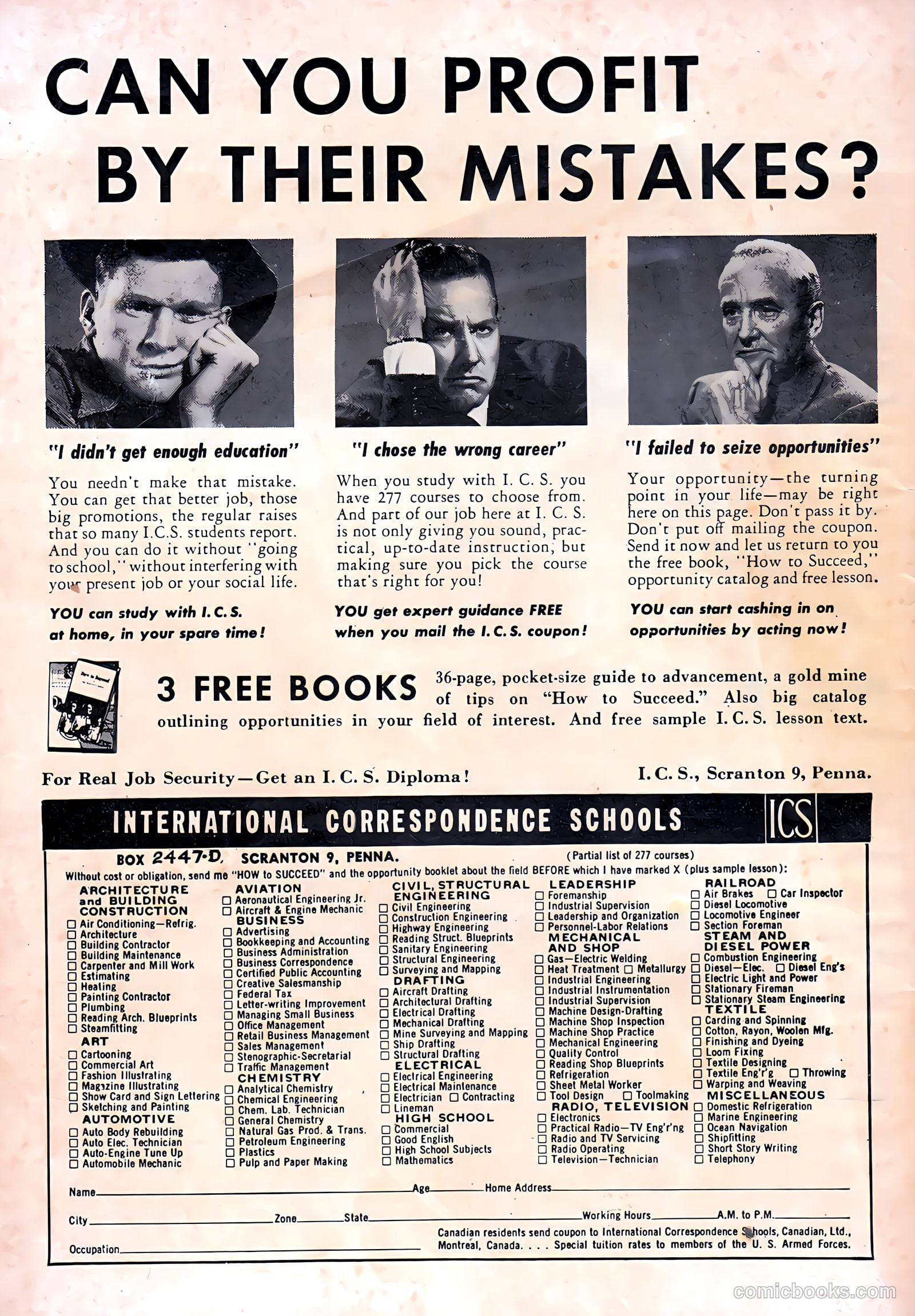 True Love Confessions #6 (1955) — page 36 of 36