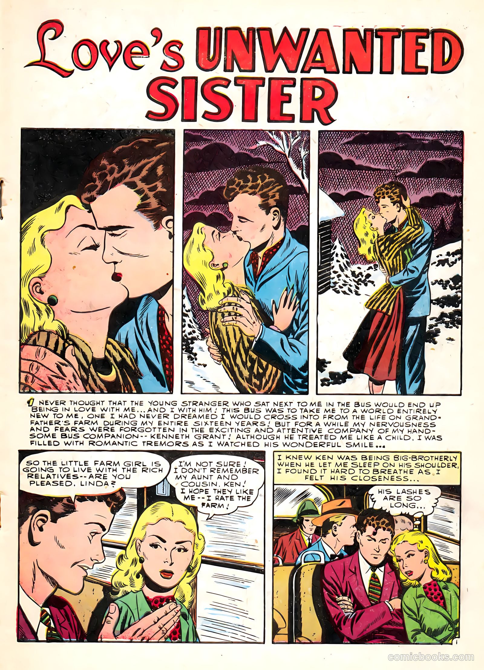 True Love Confessions #7 (1955) — page 3 of 36