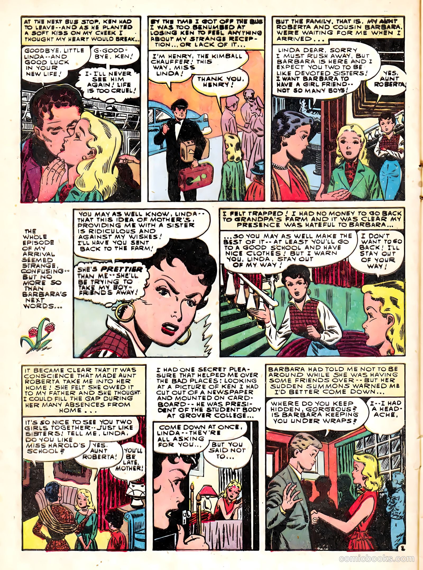 True Love Confessions #7 (1955) — page 4 of 36