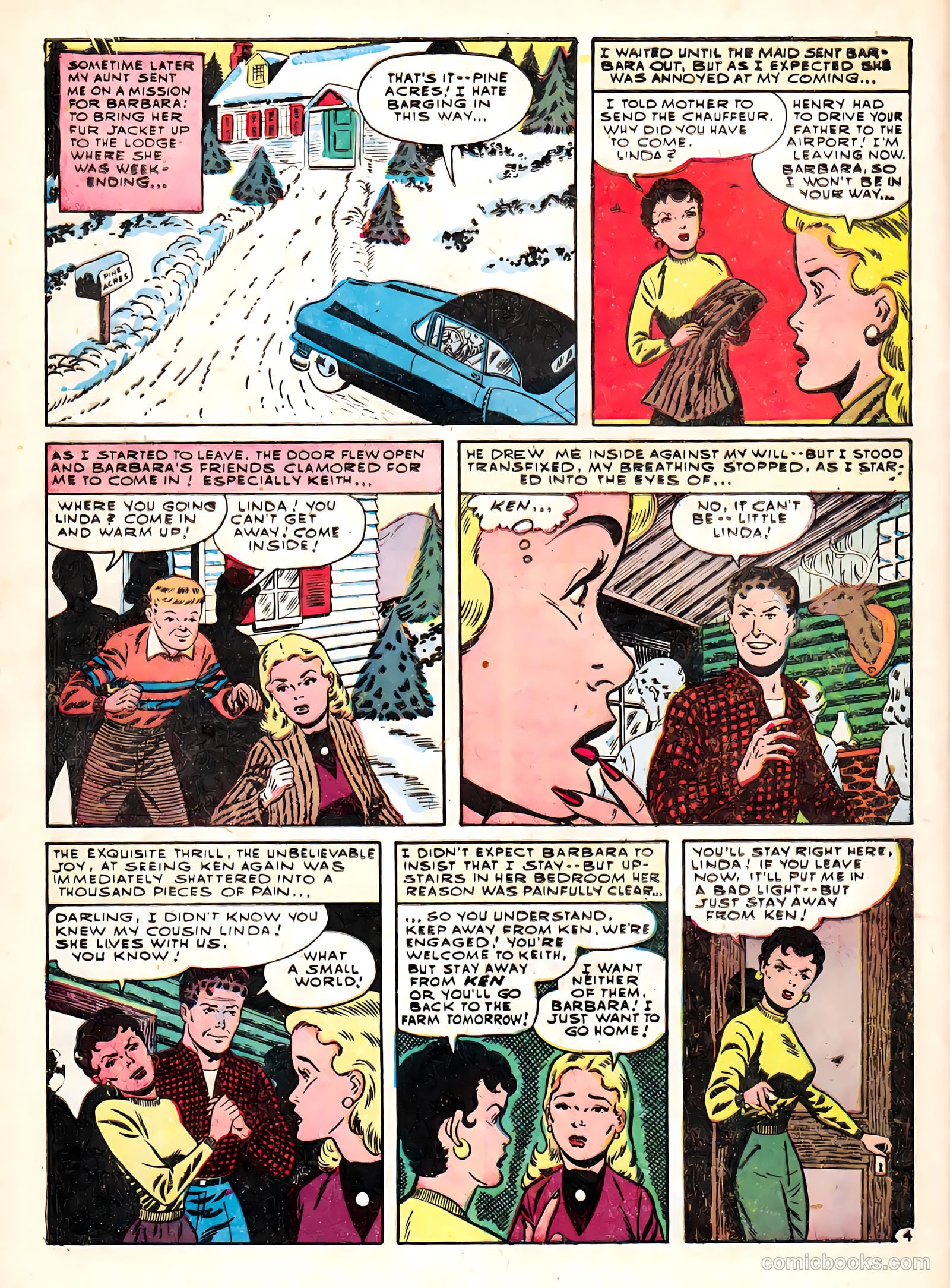 True Love Confessions #7 (1955) — page 6 of 36
