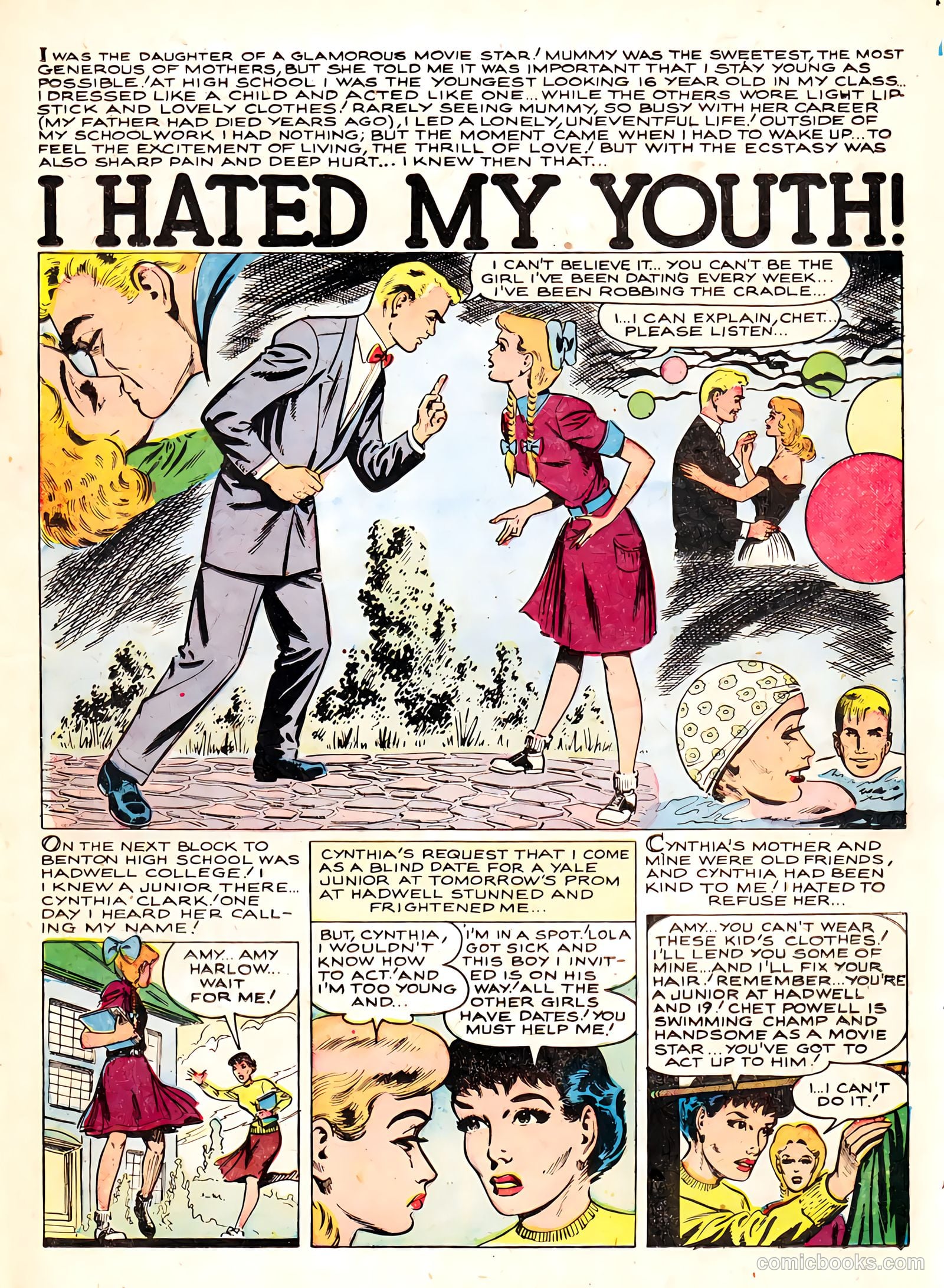 True Love Confessions #7 (1955) — page 13 of 36