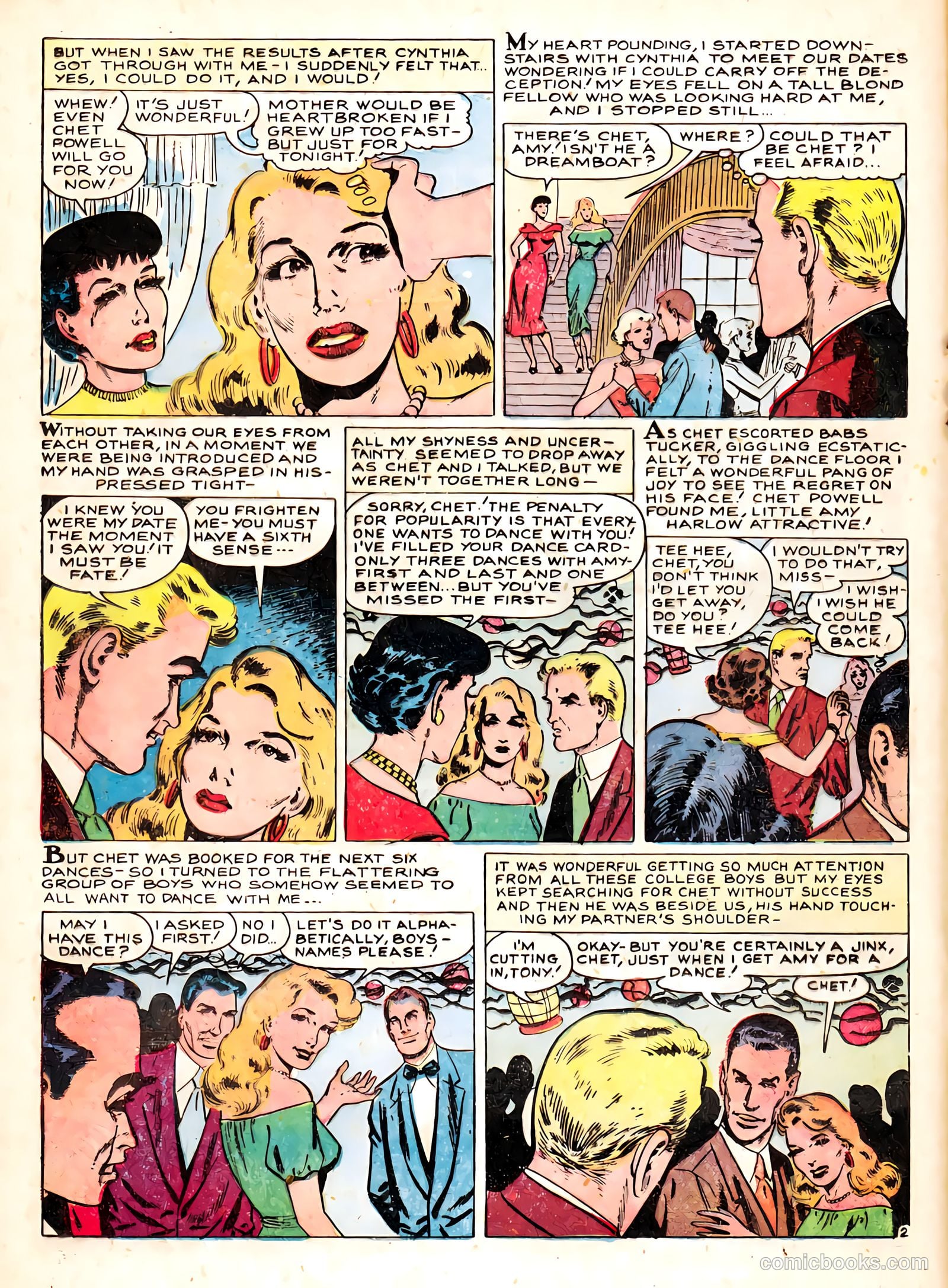 True Love Confessions #7 (1955) — page 14 of 36