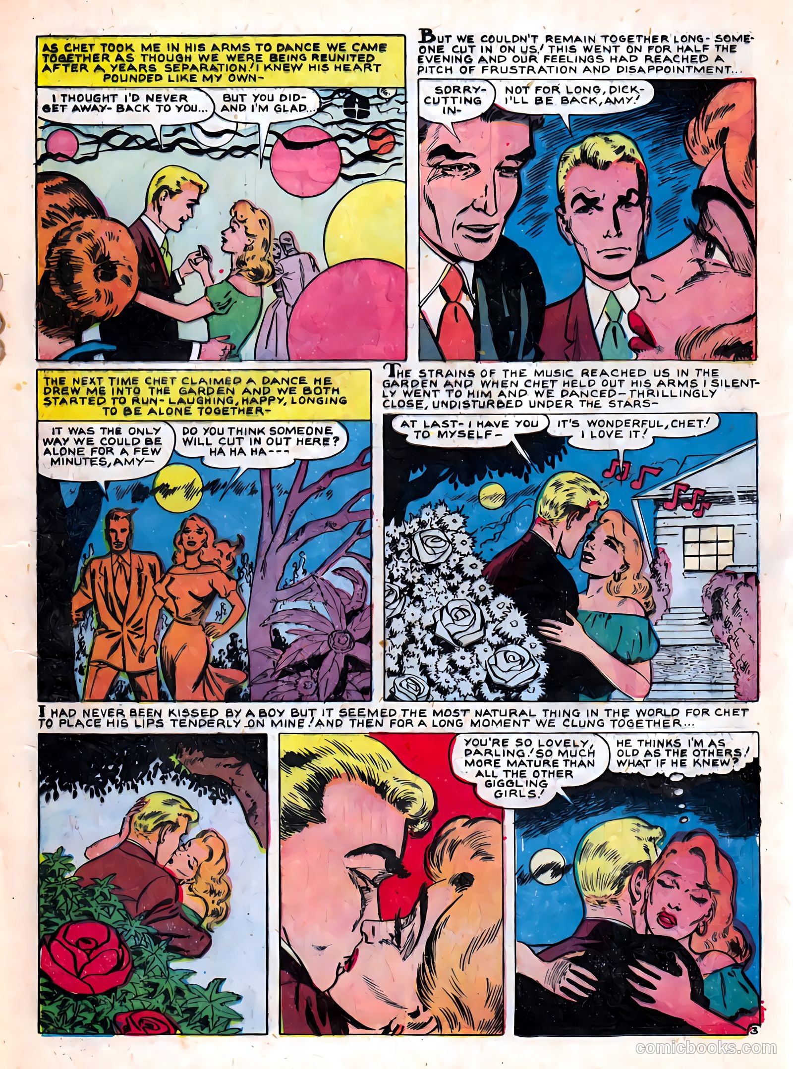 True Love Confessions #7 (1955) — page 15 of 36