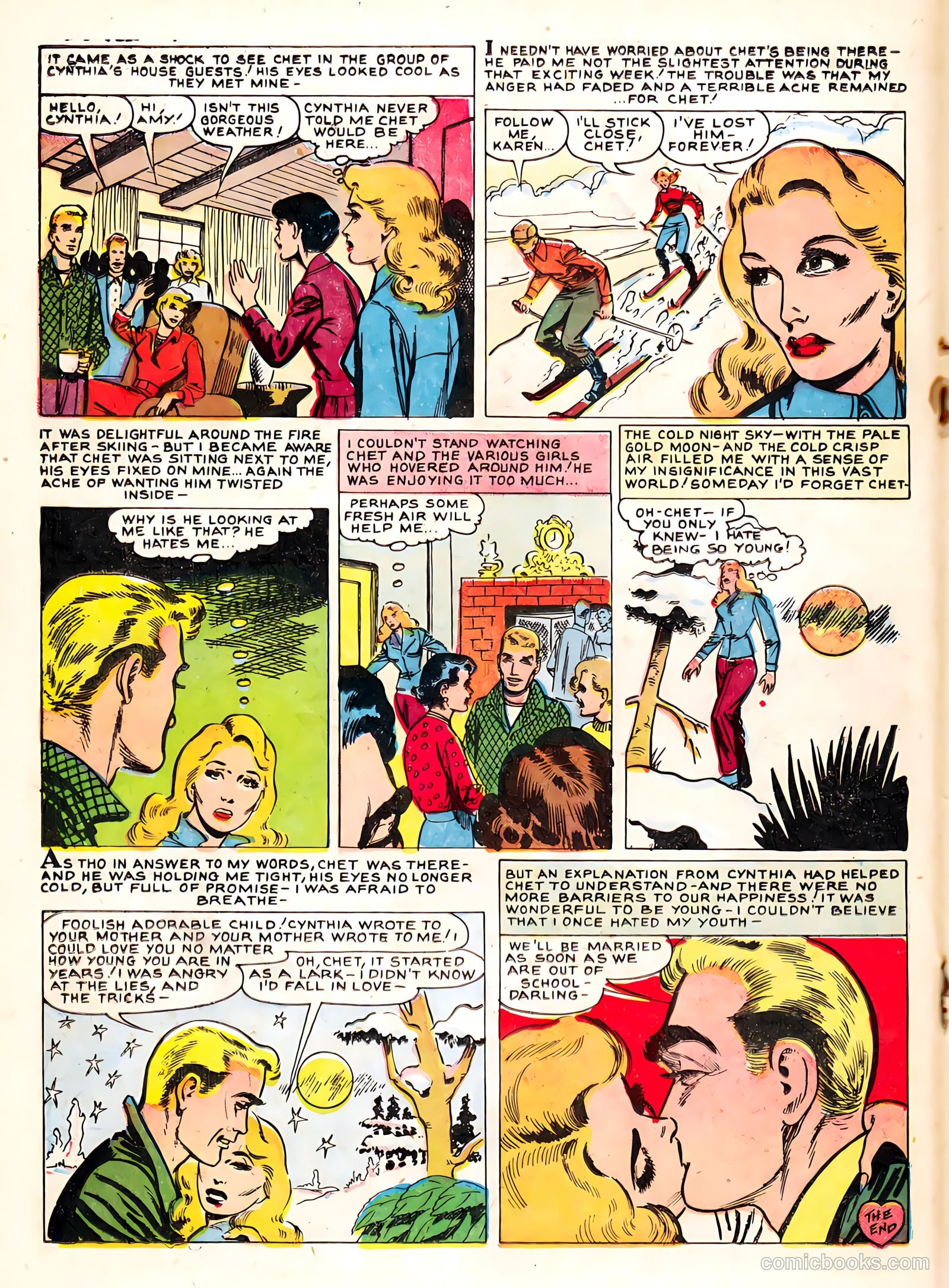 True Love Confessions #7 (1955) — page 18 of 36