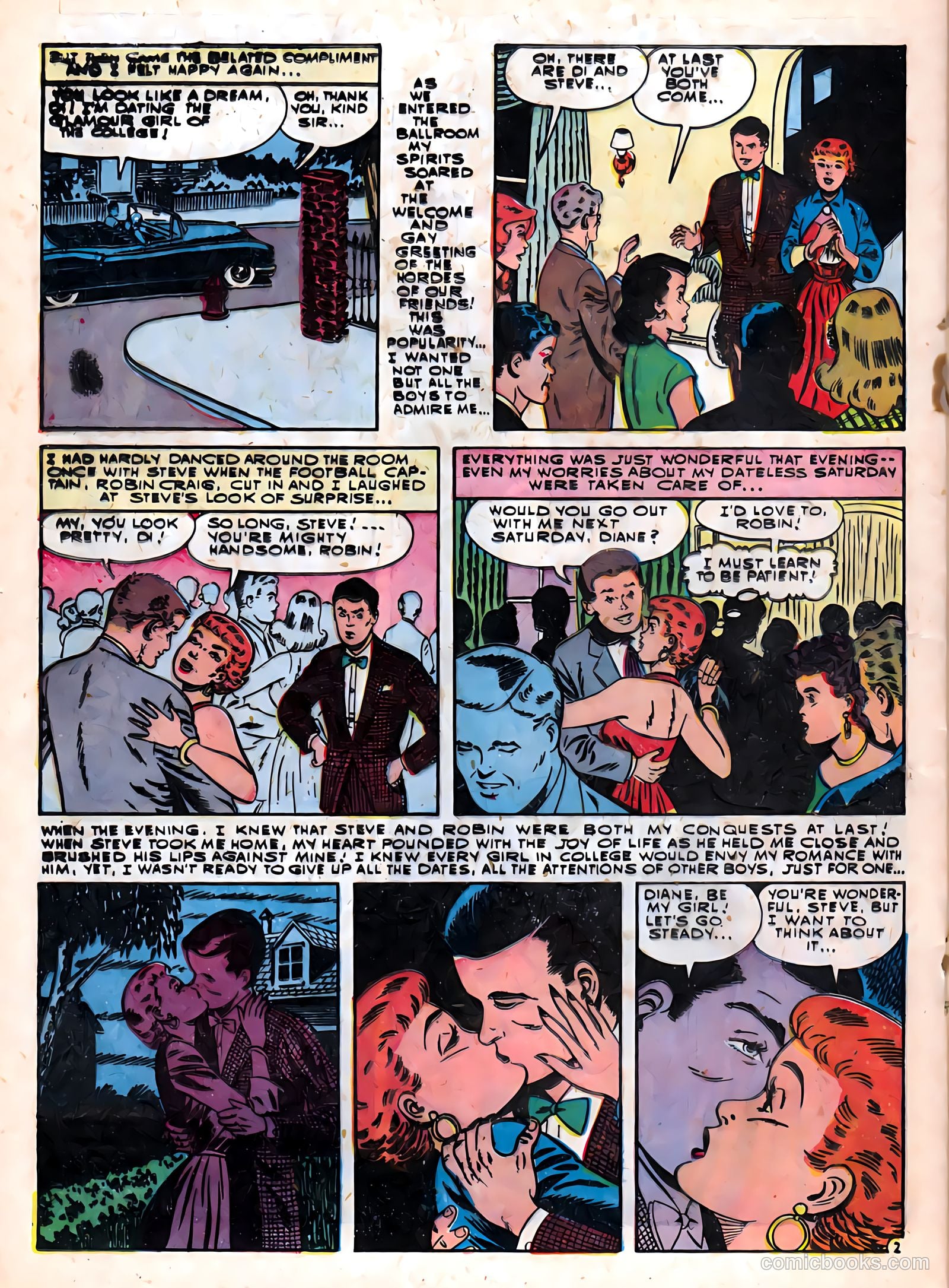 True Love Confessions #7 (1955) — page 20 of 36