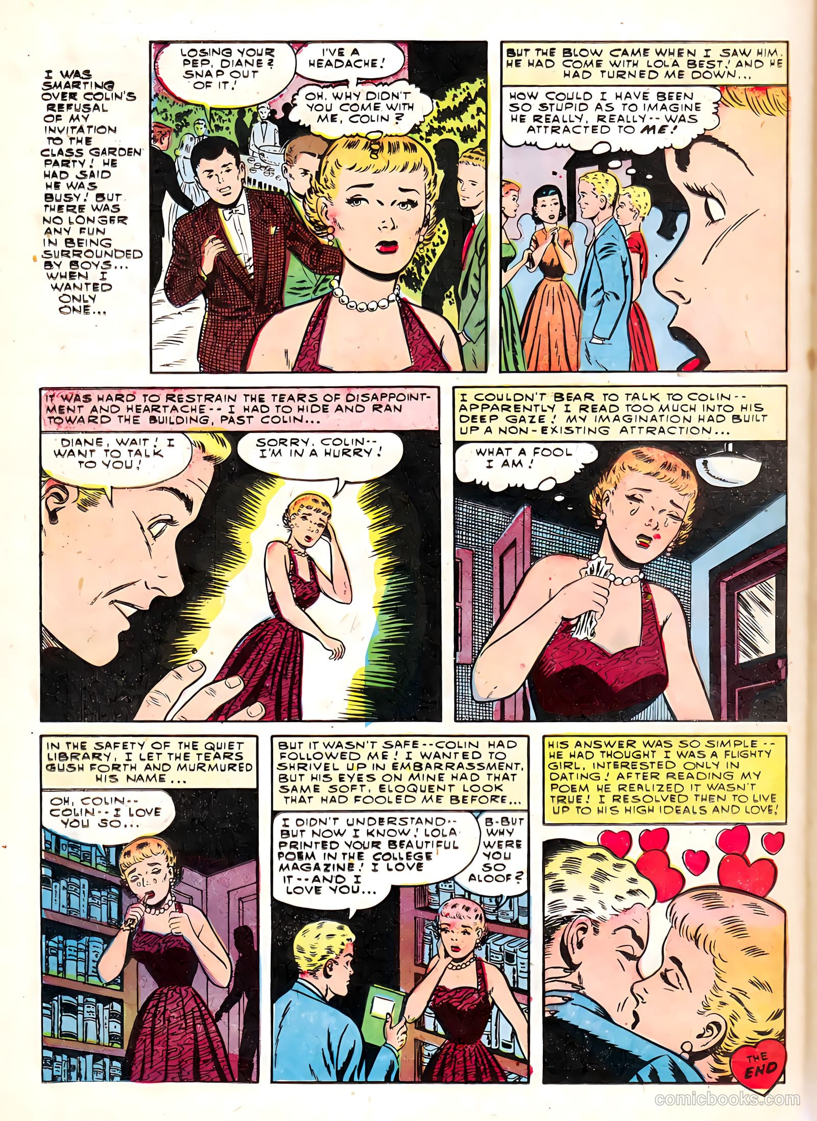 True Love Confessions #7 (1955) — page 24 of 36