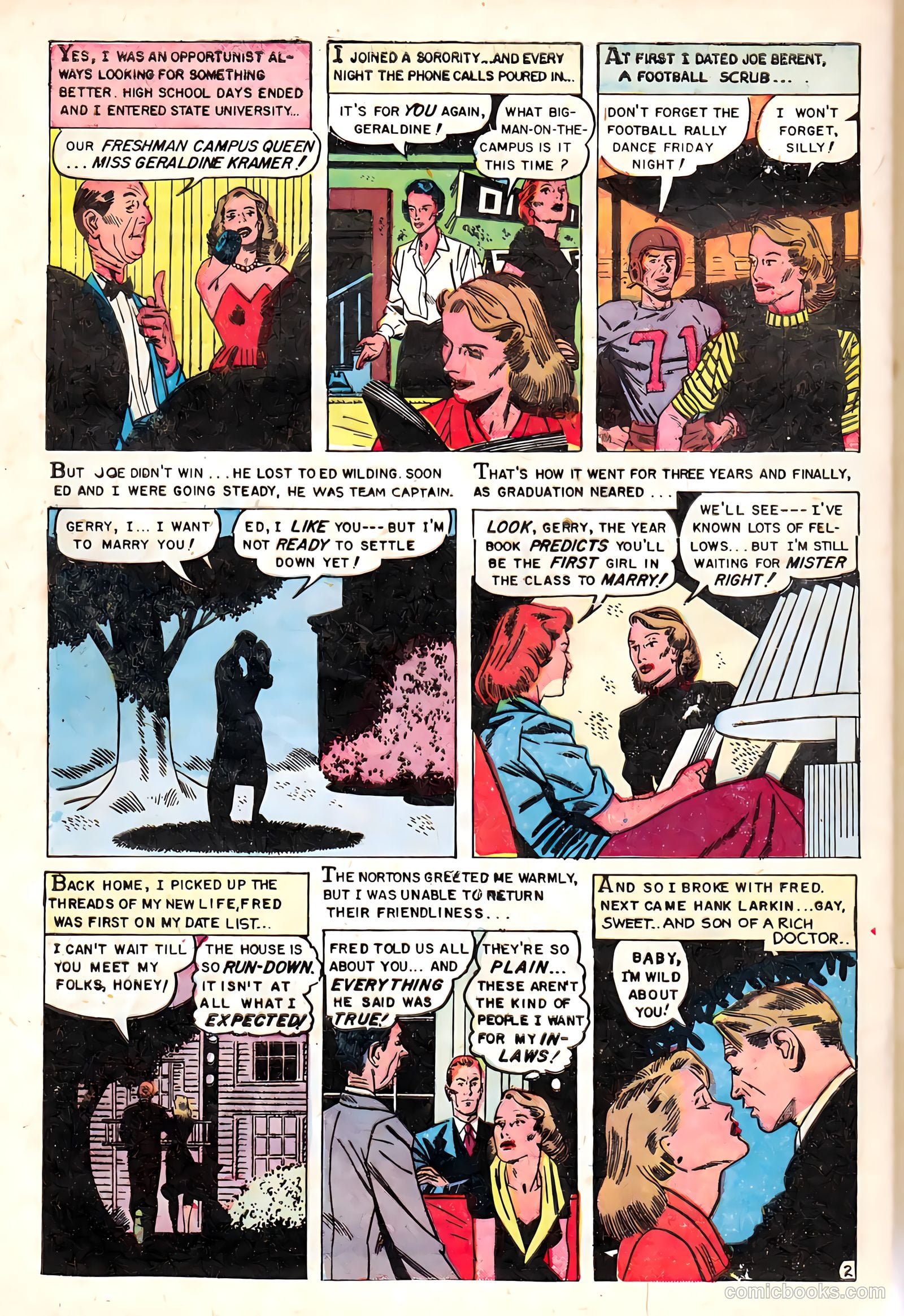 True Love Confessions #7 (1955) — page 30 of 36